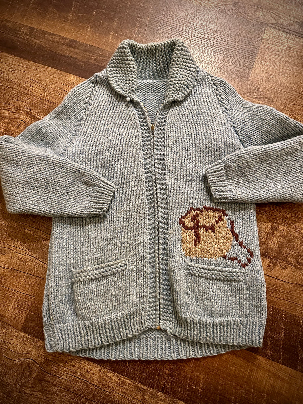 Vintage 60s/70s Mary Maxim Cowichan Sweater (M)