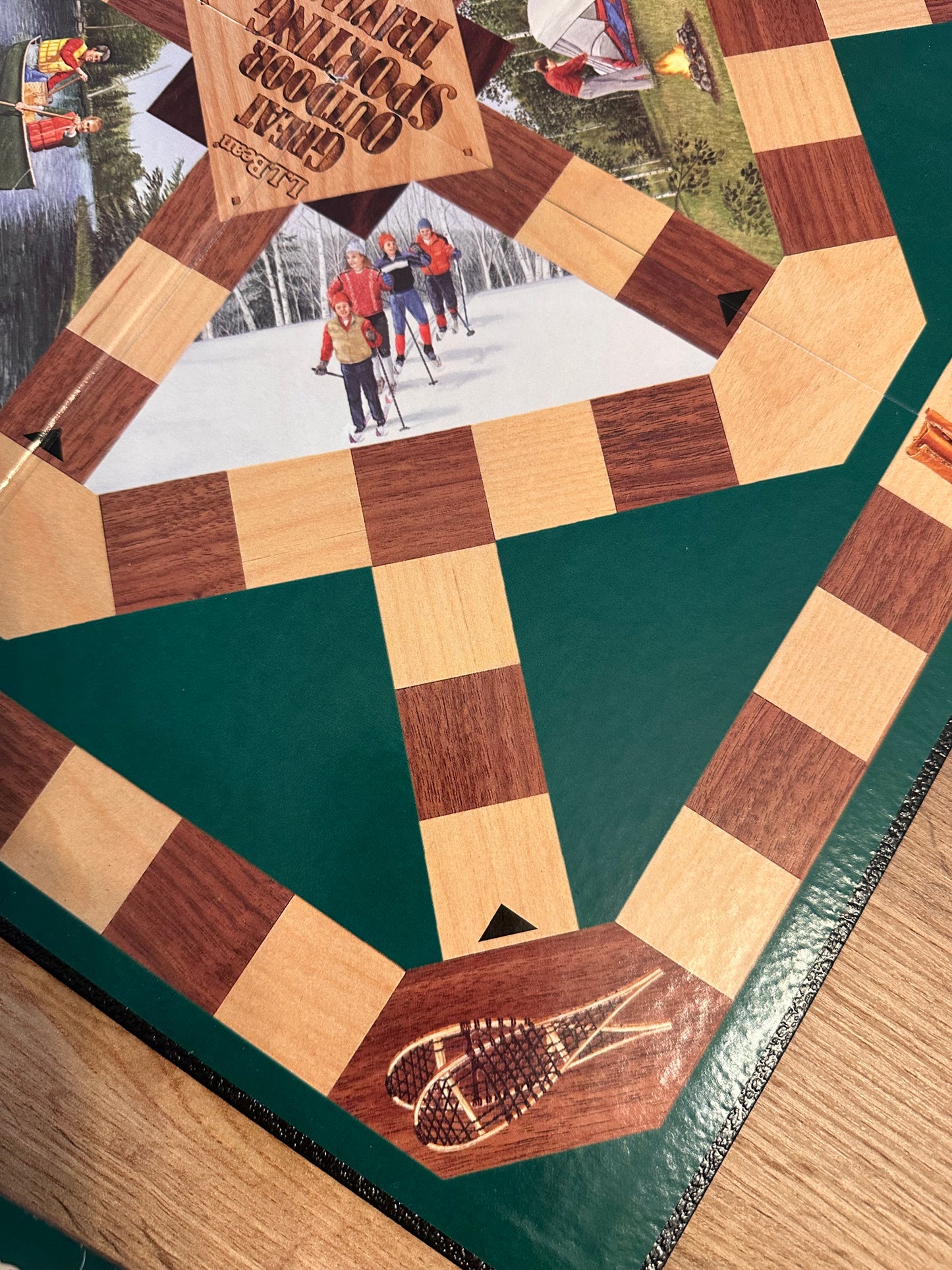 Vintage 1989 L.L. Bean Great Outdoor Sporting Trivia Board Game