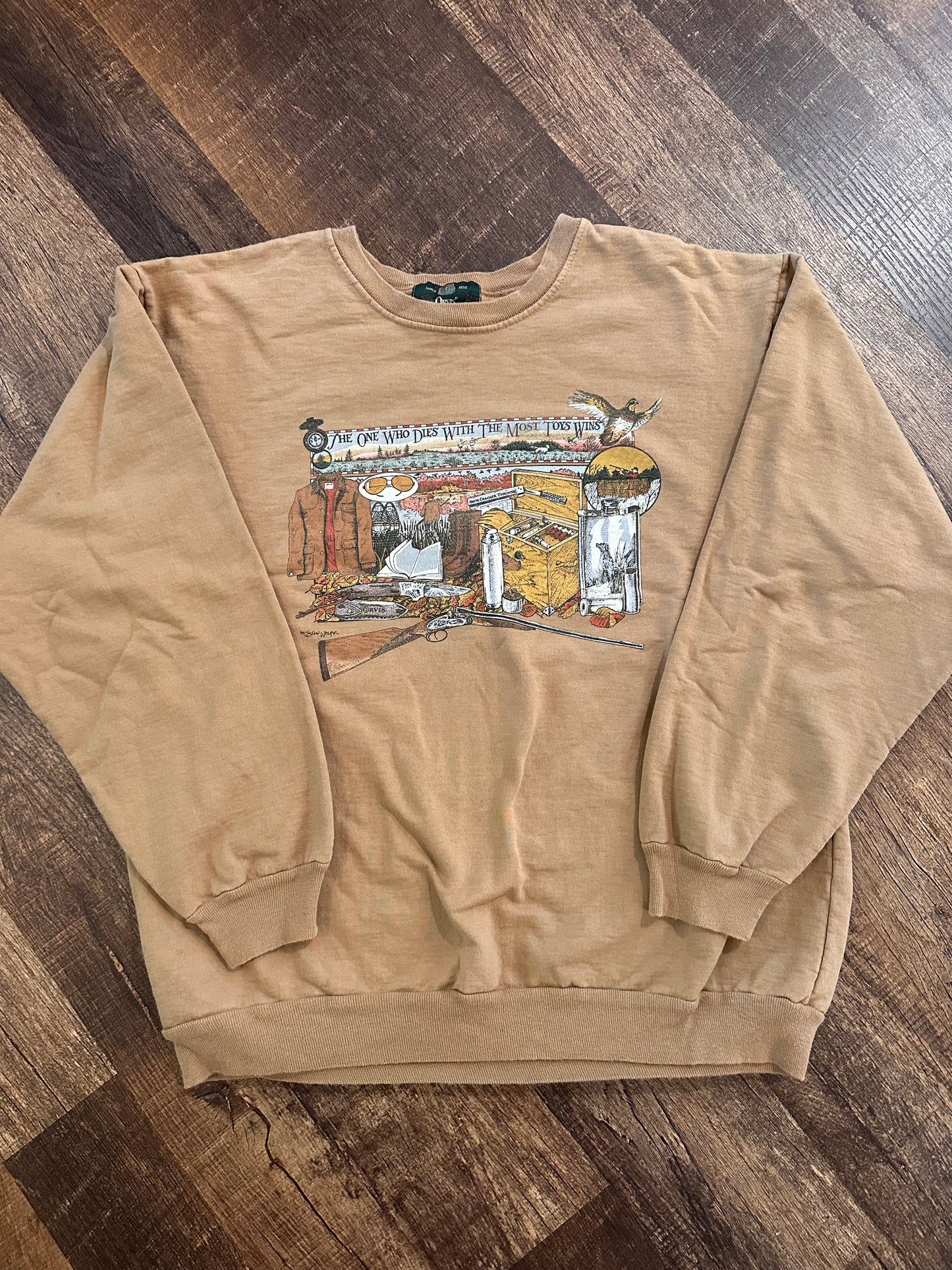 Vintage Orvis Crewneck (L) Hunting Toys