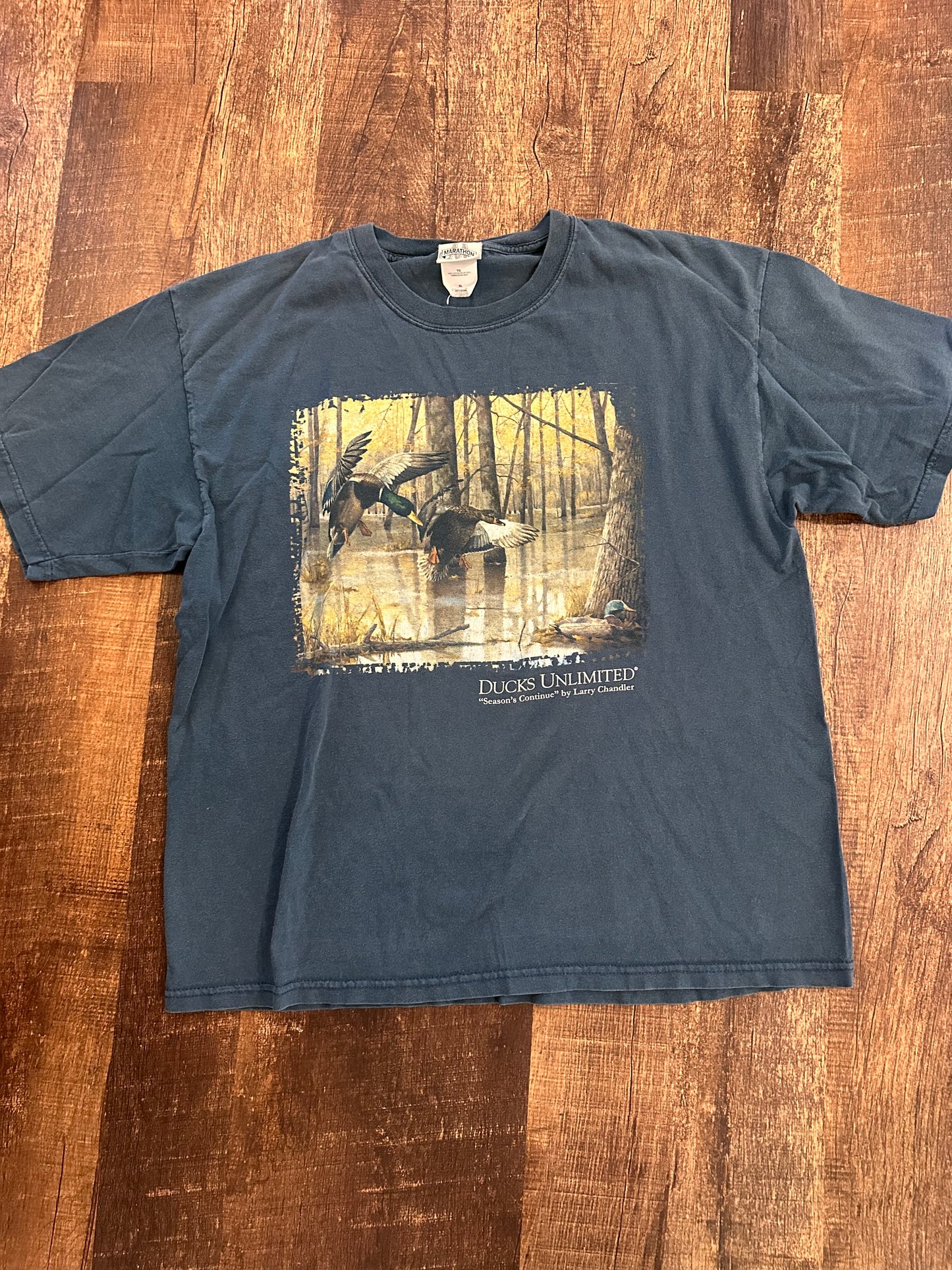 VTG Ducks Unlimited T (XL) Seasons Continue - Blue