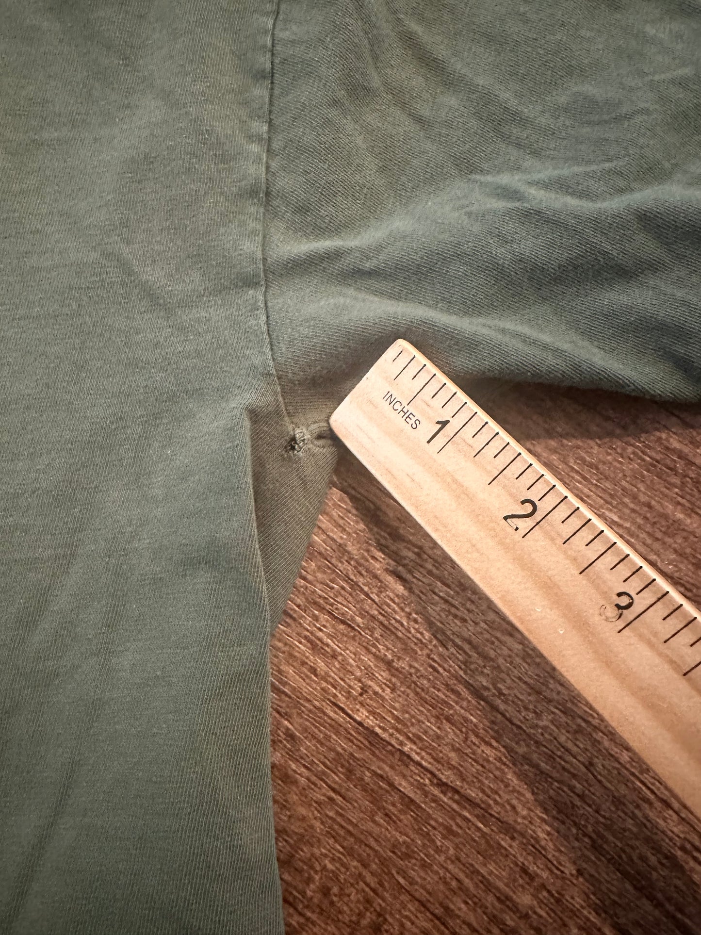 Vintage Ducks Unlimited Tshirt (L) Light Distress, Loon - Olive Green