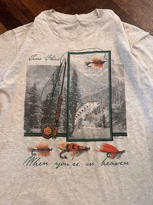 Vintage Fly Fishing Heaven T (L/XL) 1996