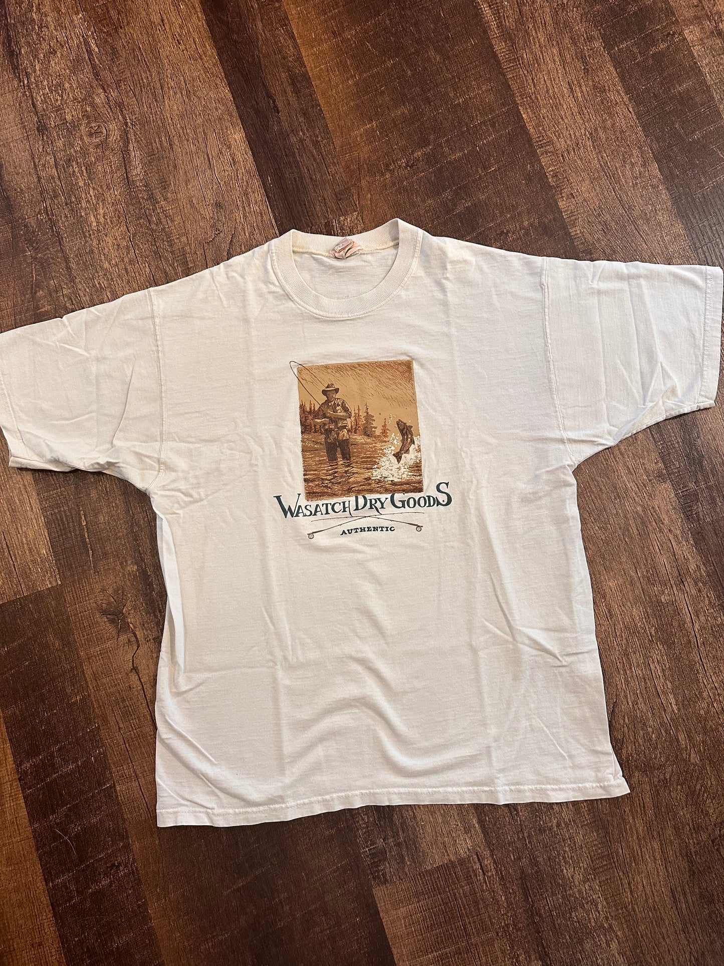 Vintage Wasatch Dry Goods T-Shirt (L)