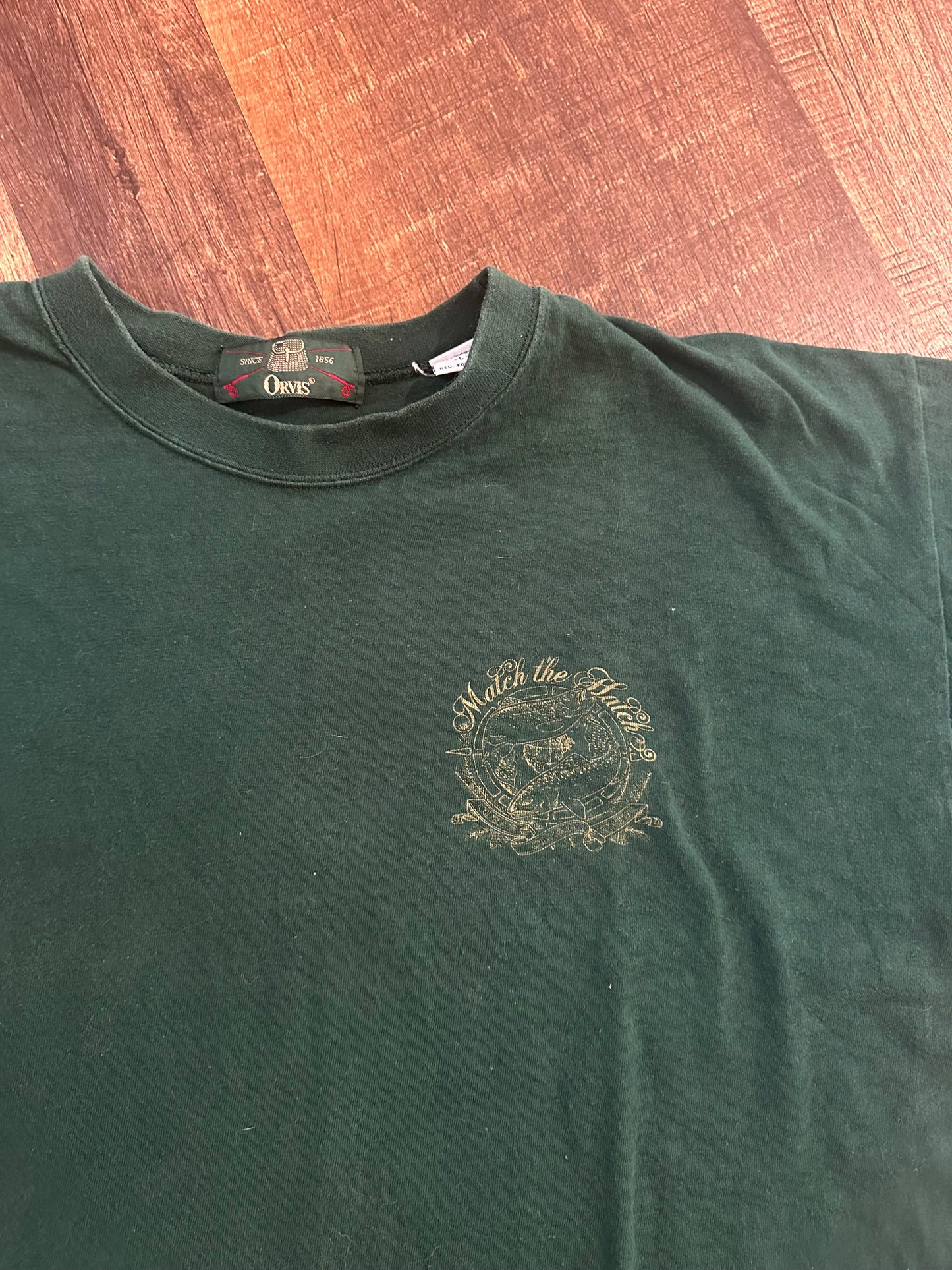 Vintage Orvis T (L) Match the Hatch - Green