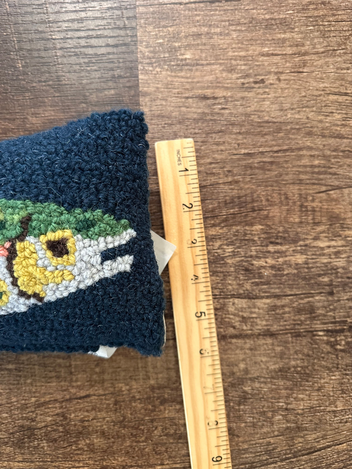 Mini Trout Hook Pillow 12”x5”