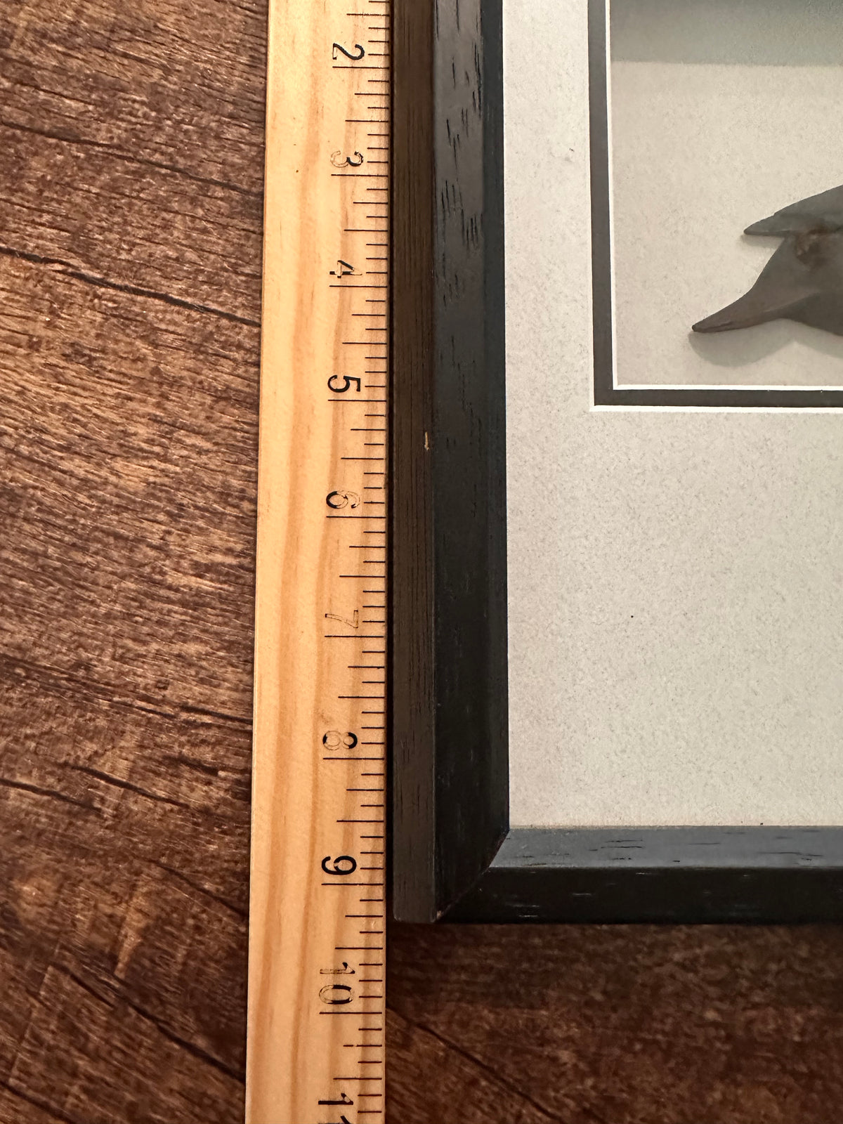 Vintage 2003 Ducks Unlimited Framed 3D Duck with $5 Stamp