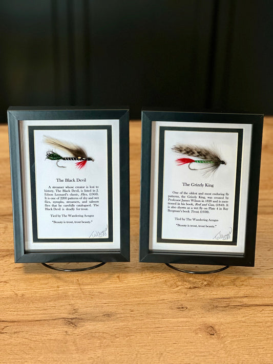 Shadowbox Flies - The Grizzly King, The Black Devil