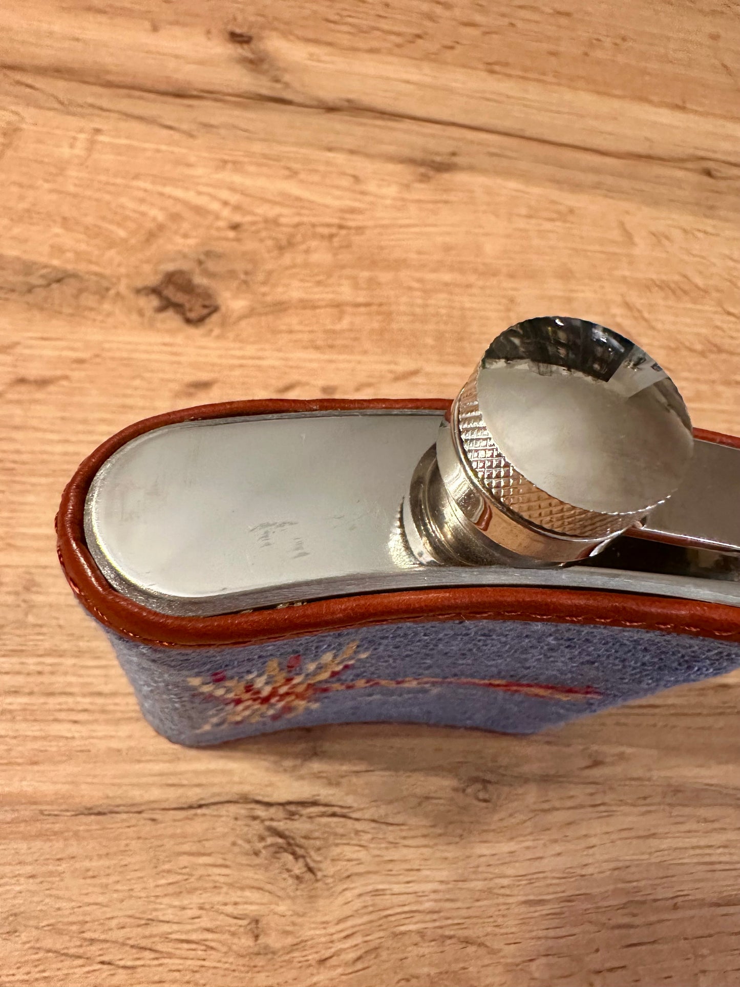 Smathers and Branson 6oz Needlepoint Flask - Trout & Fly