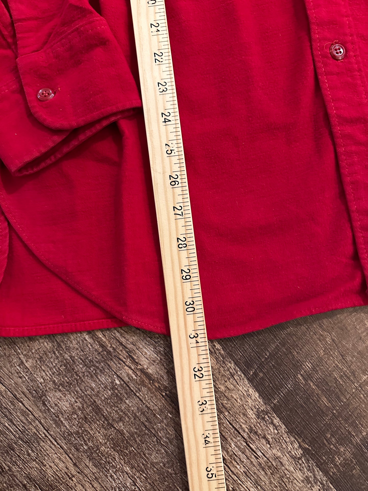Vintage Orvis Chamois (XL) North American Hunting Patch - Red