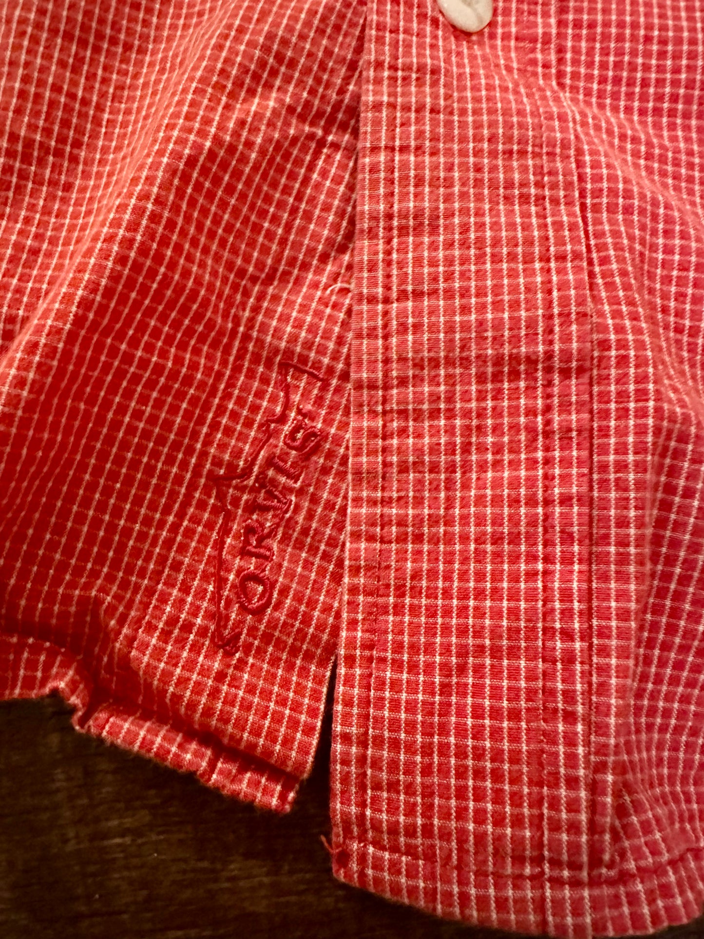 Orvis Trout Bum Fishing Button Down (XL) Embroidered Saltwater Angler - Key West FL