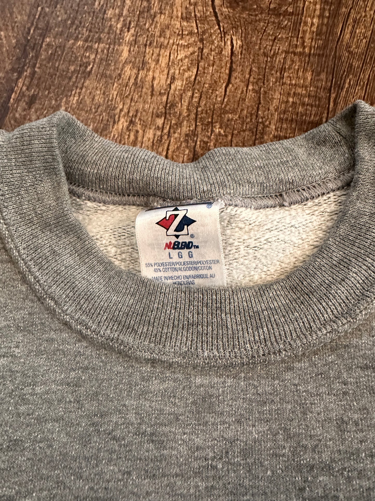 Vintage Fishing is Everything Crewneck (L) Gray
