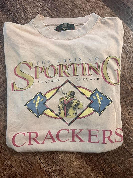 Vintage Orvis T (XXL) Sun Fade Distress - Sporting Crackers