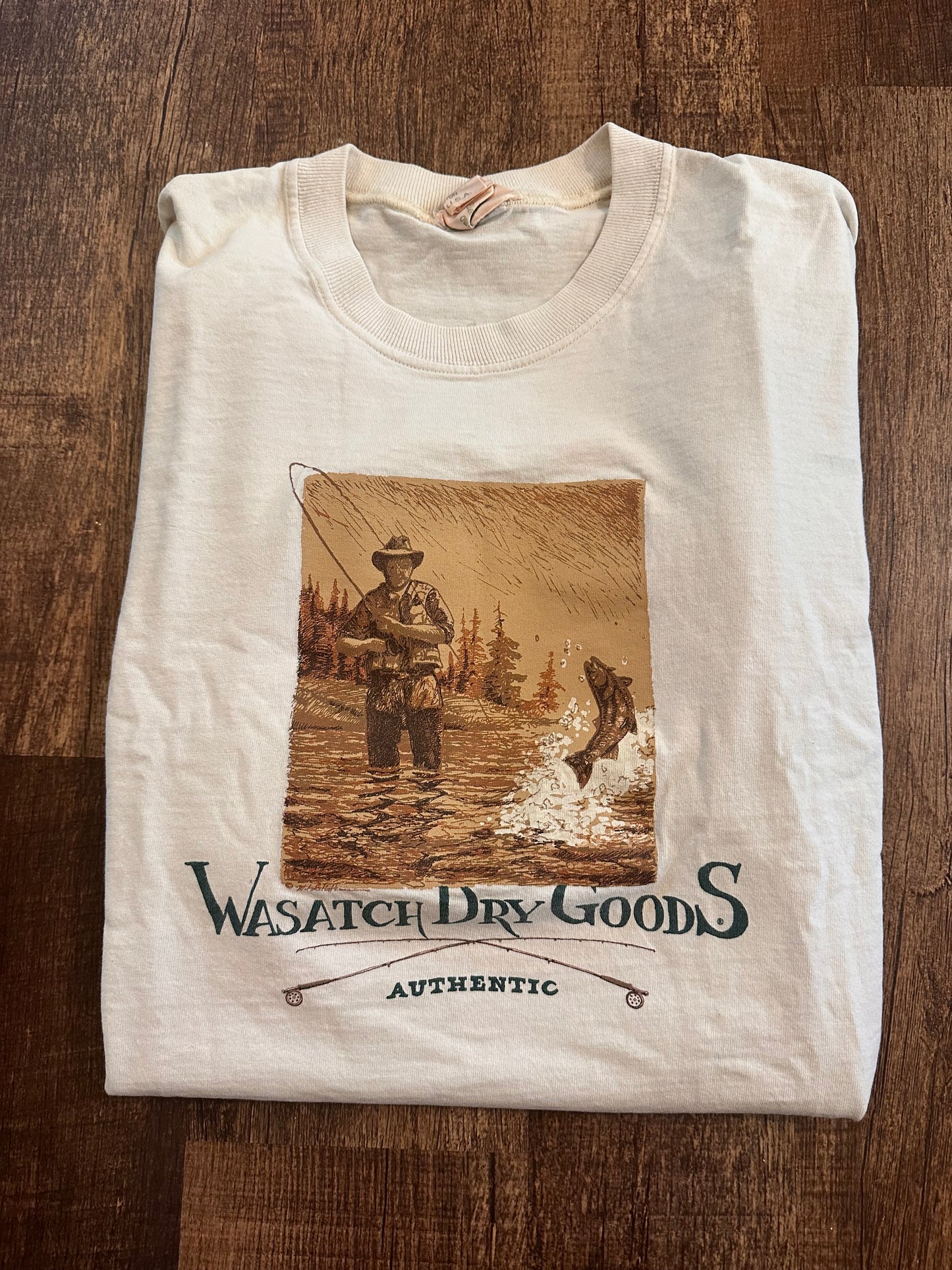 Vintage Wasatch Dry Goods T-Shirt (L)