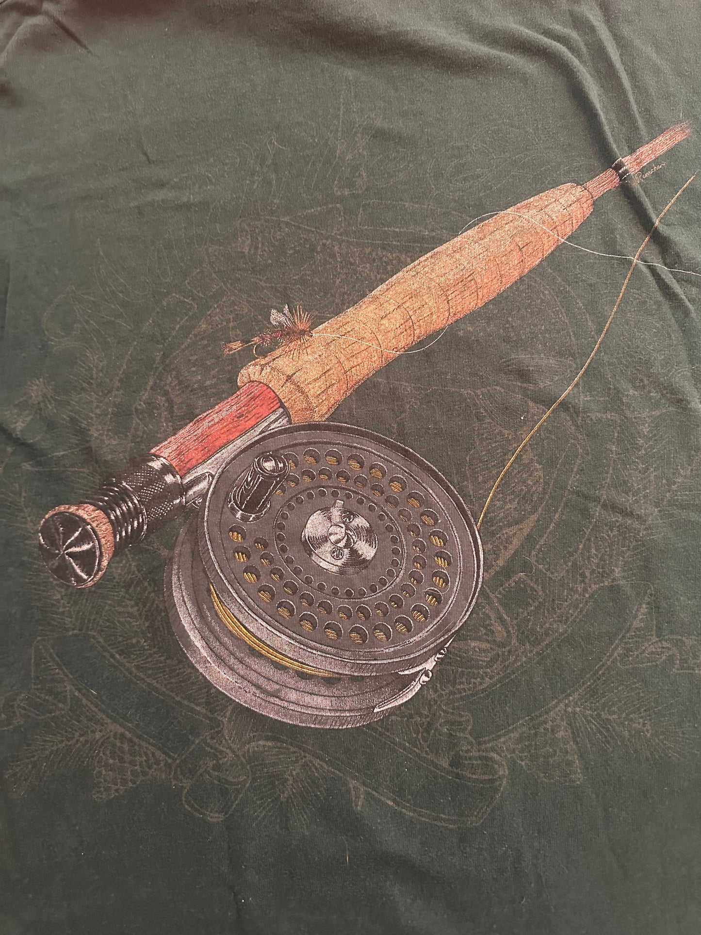 Vintage Orvis T (L) Match the Hatch - Green