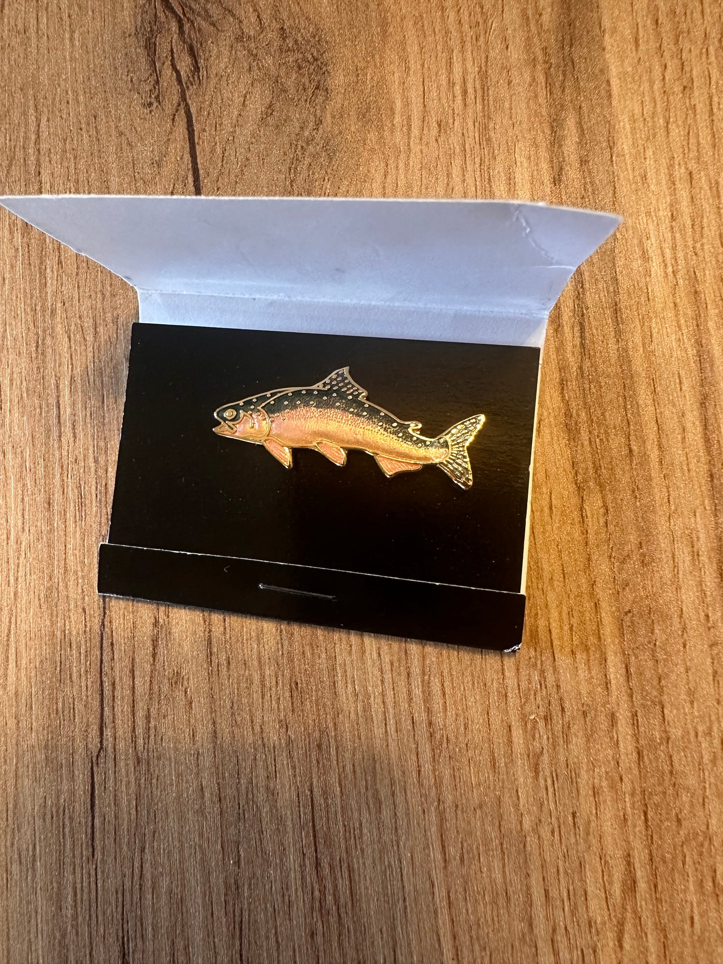 Vintage WM Spear Rainbow Trout Pin