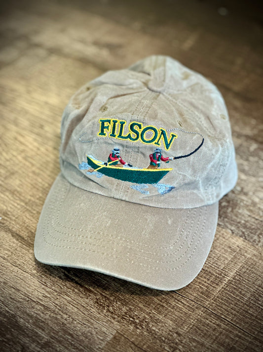 Filson Logger Cap - Driftboat Fishermen - Beige