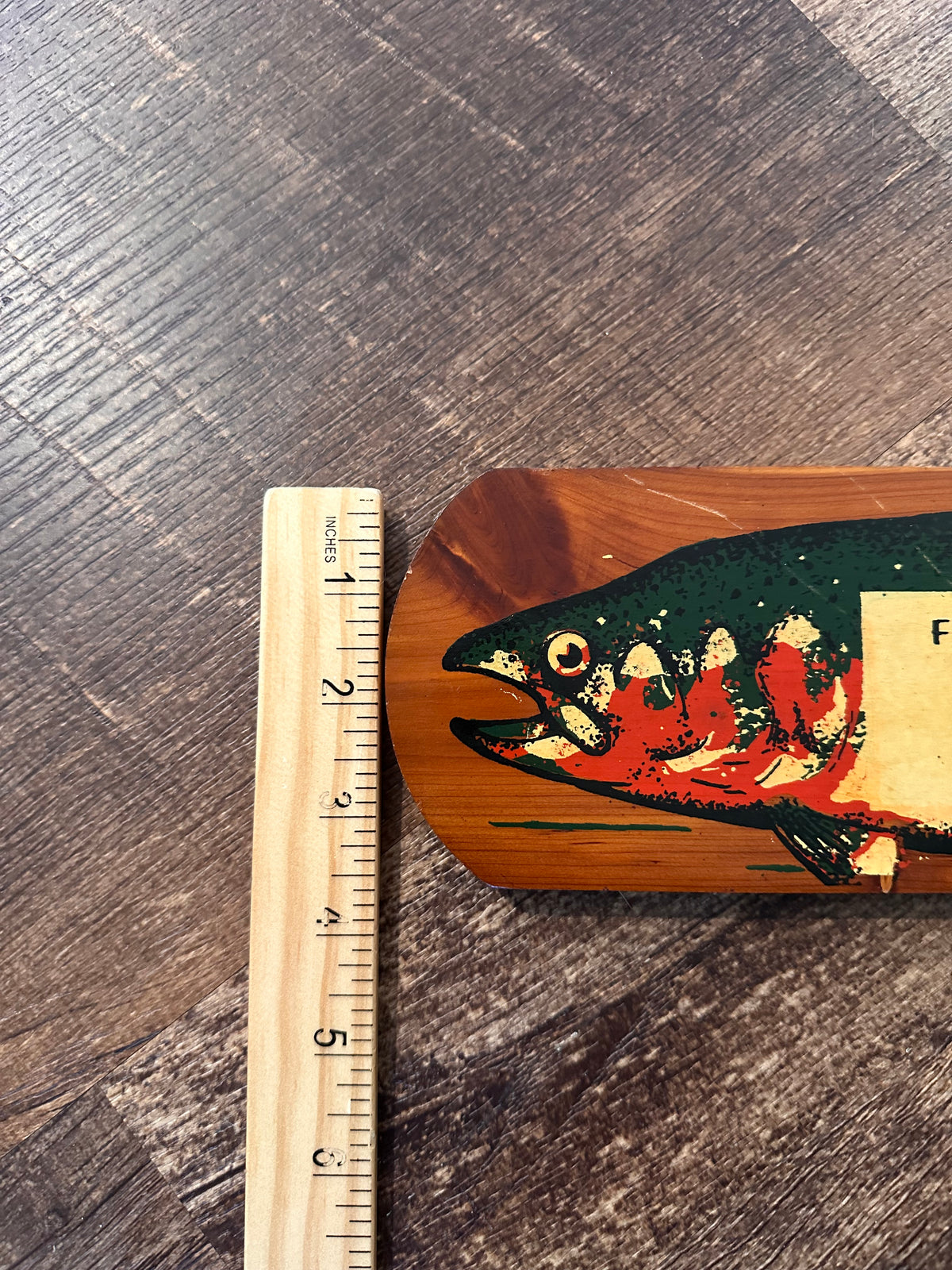Vintage Fisherman’s Code Wall Plaque