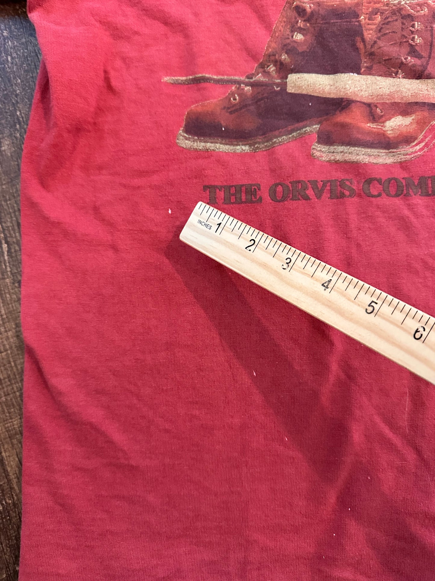 Vintage Orvis T (M) Rivers and Streams - Red