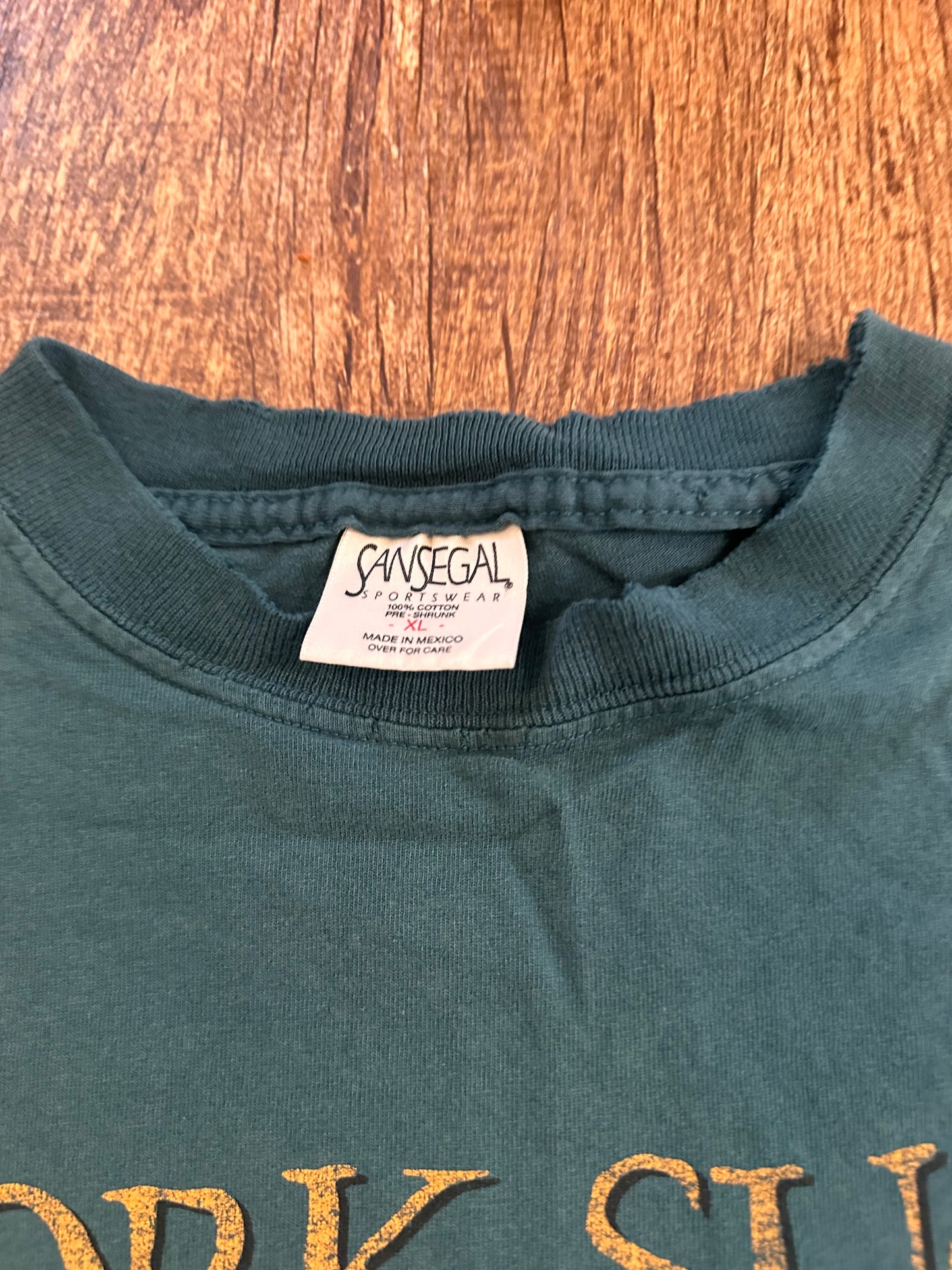 Vintage SanSegal Work Sucks T-shirt (XL)