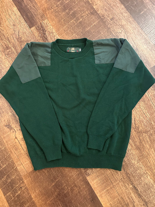 Vintage Orvis Rain Repellent Sweater (L/XL) Green