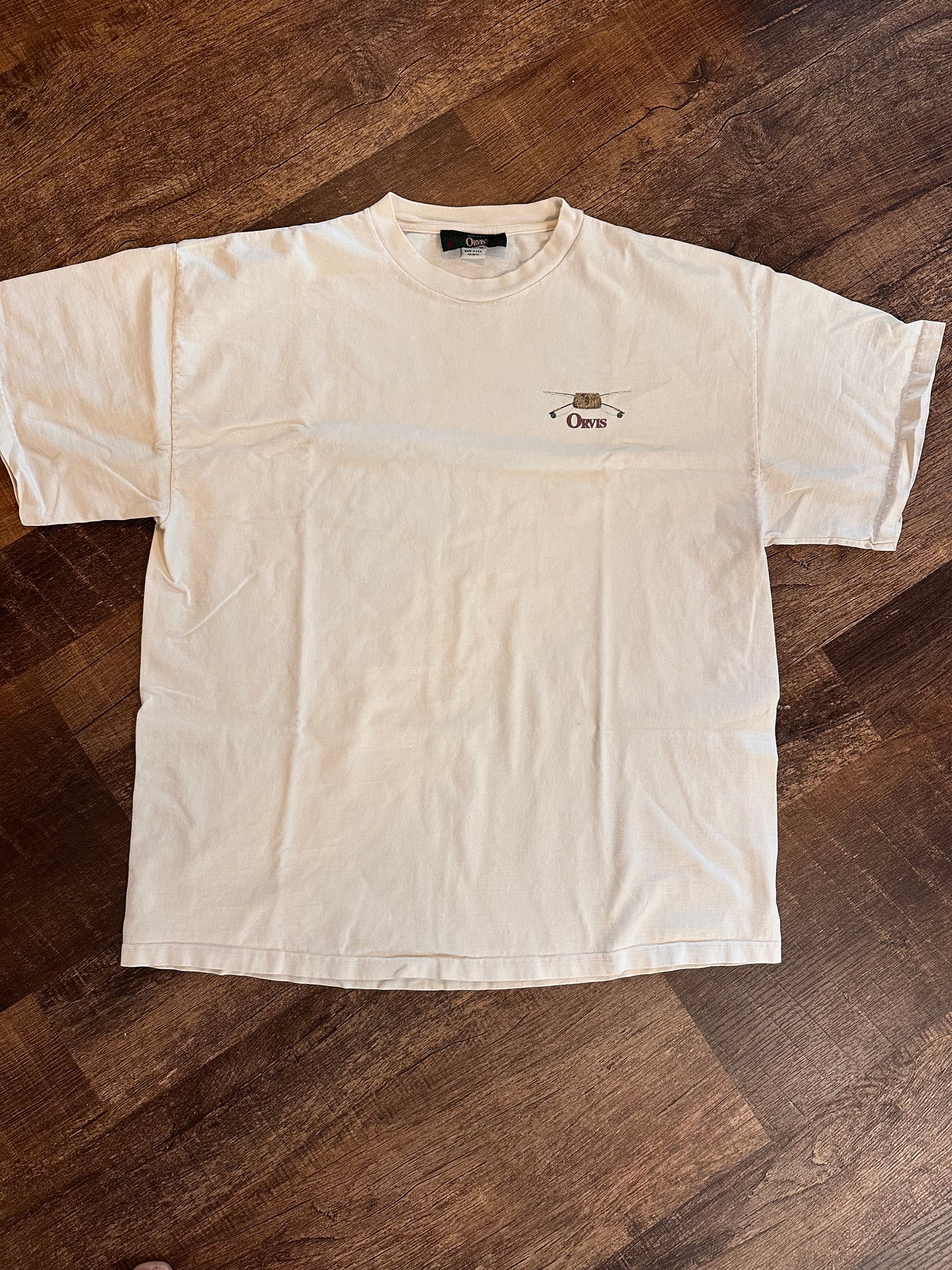 Vintage Orvis T (XL) Back & Front Graphics