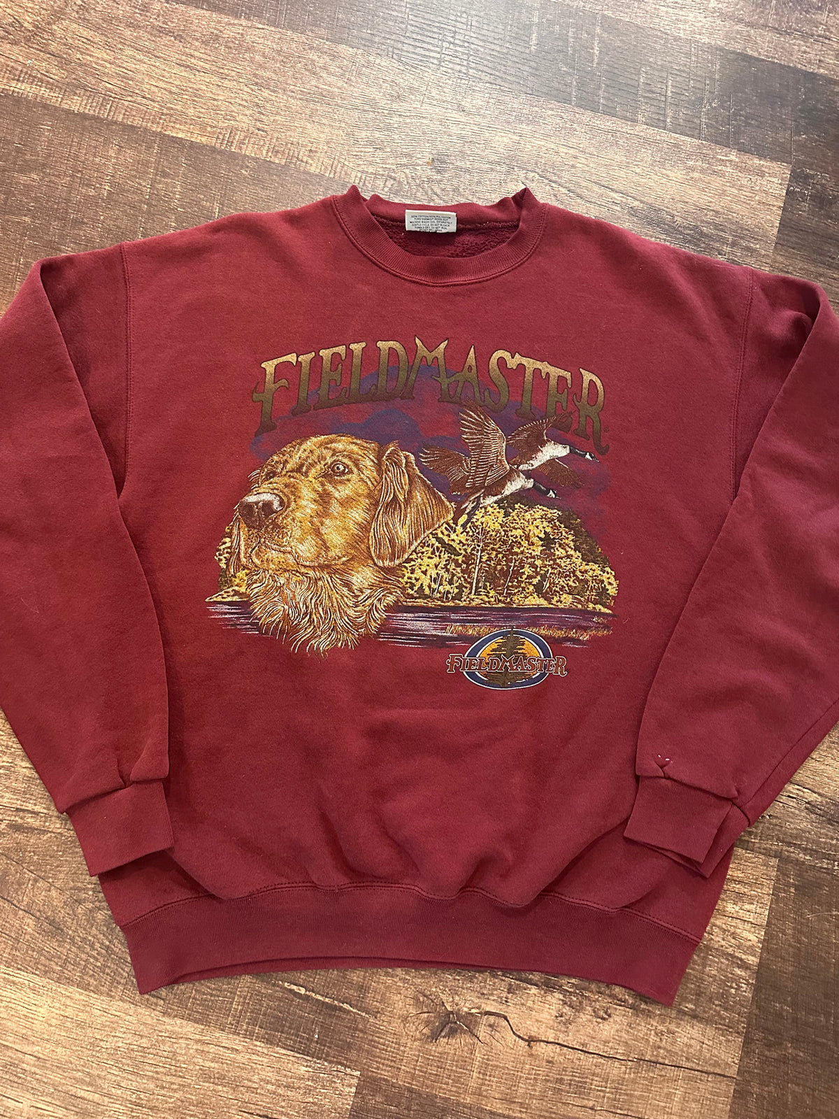 Vintage FieldMaster Crewneck (L) Golden and Geese