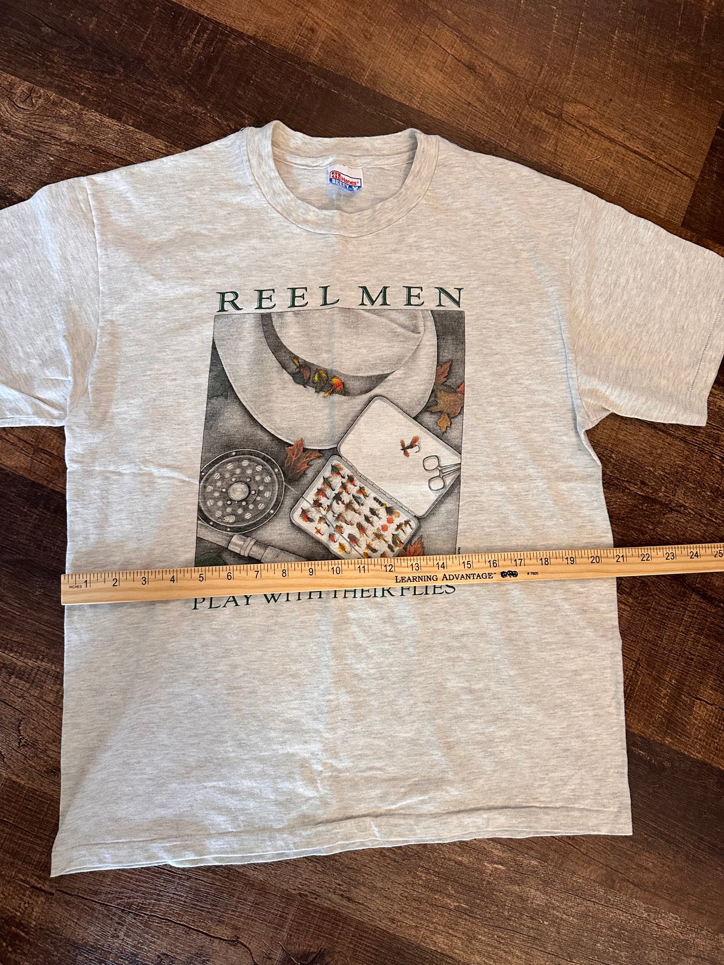 Vintage T - (M/L) Reel Men Play With Their Flies