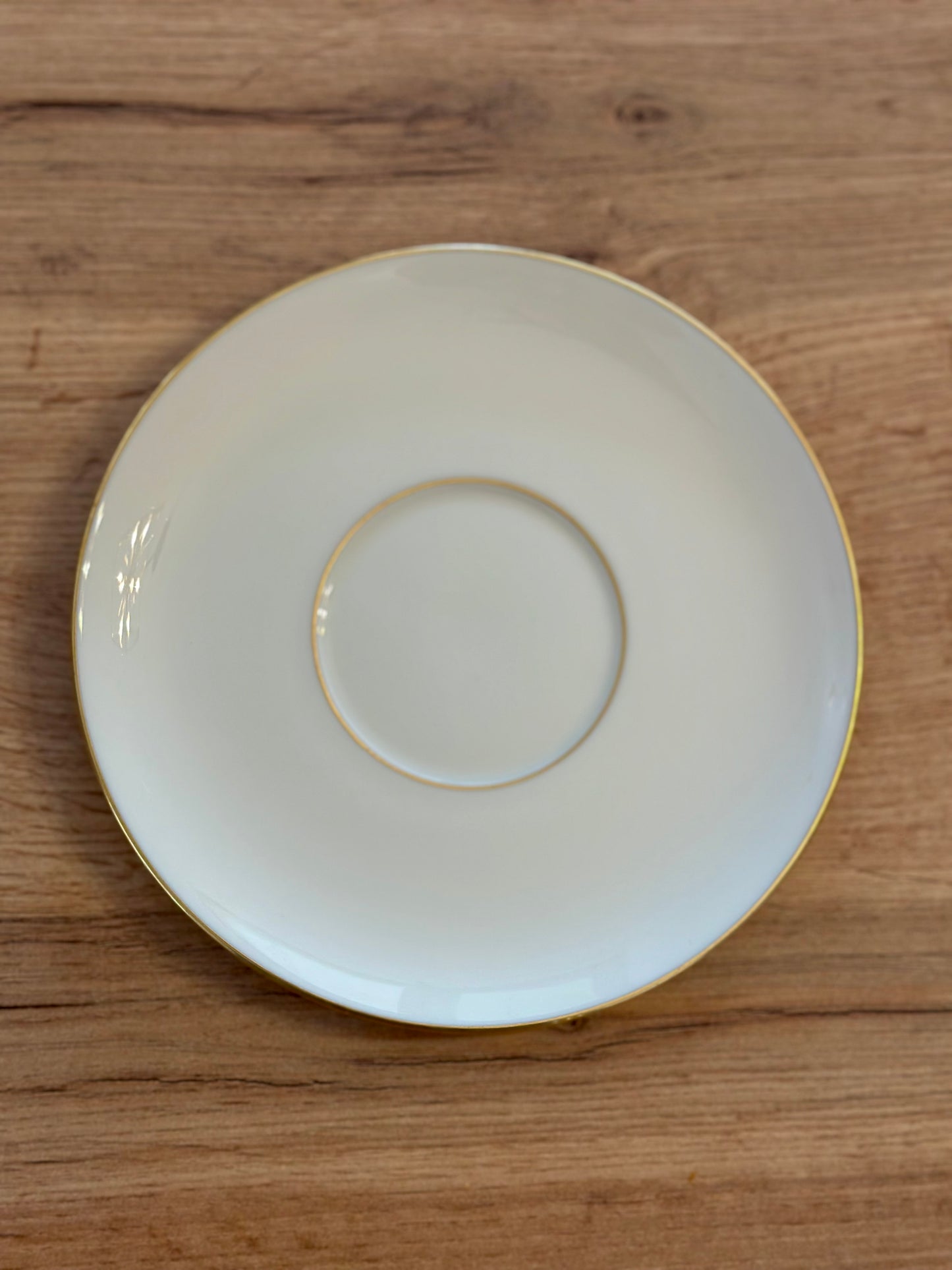 VTG Lenox “Reserved: For a Very Wonderful Guy” Tea / Coffee / Soup Cup and Saucer - Ivory