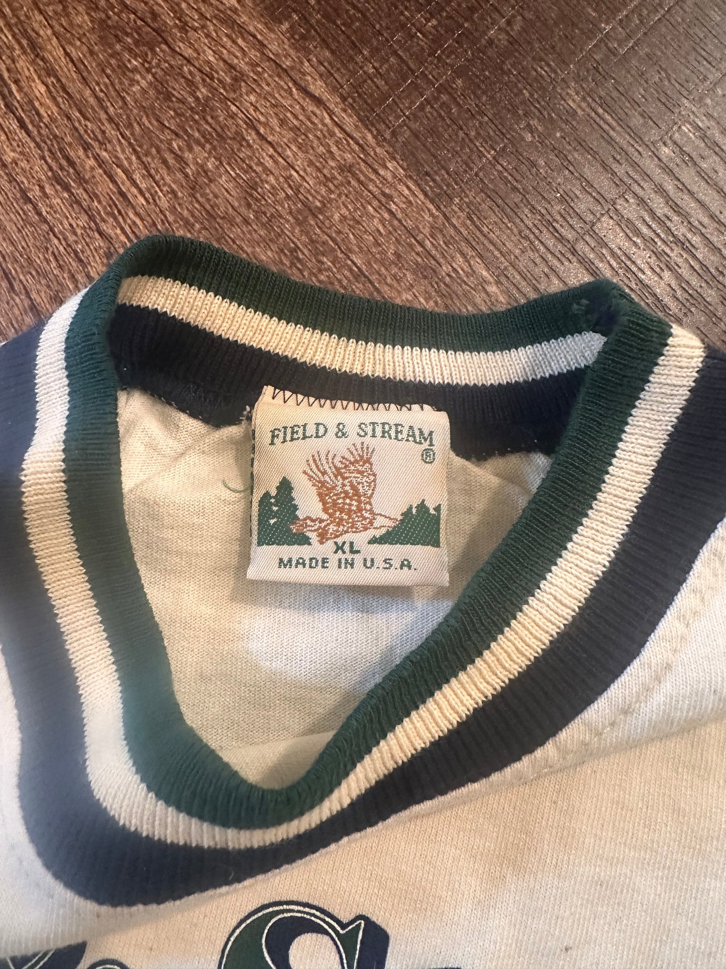 Vintage Field & Stream Tshirt (XL) Northern Pike Guide Service