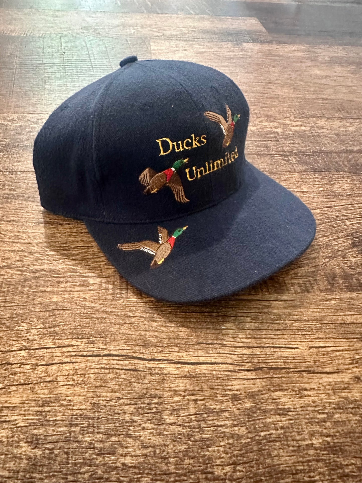 VTG Cotton Ducks Unlimited SnapBack - Blue
