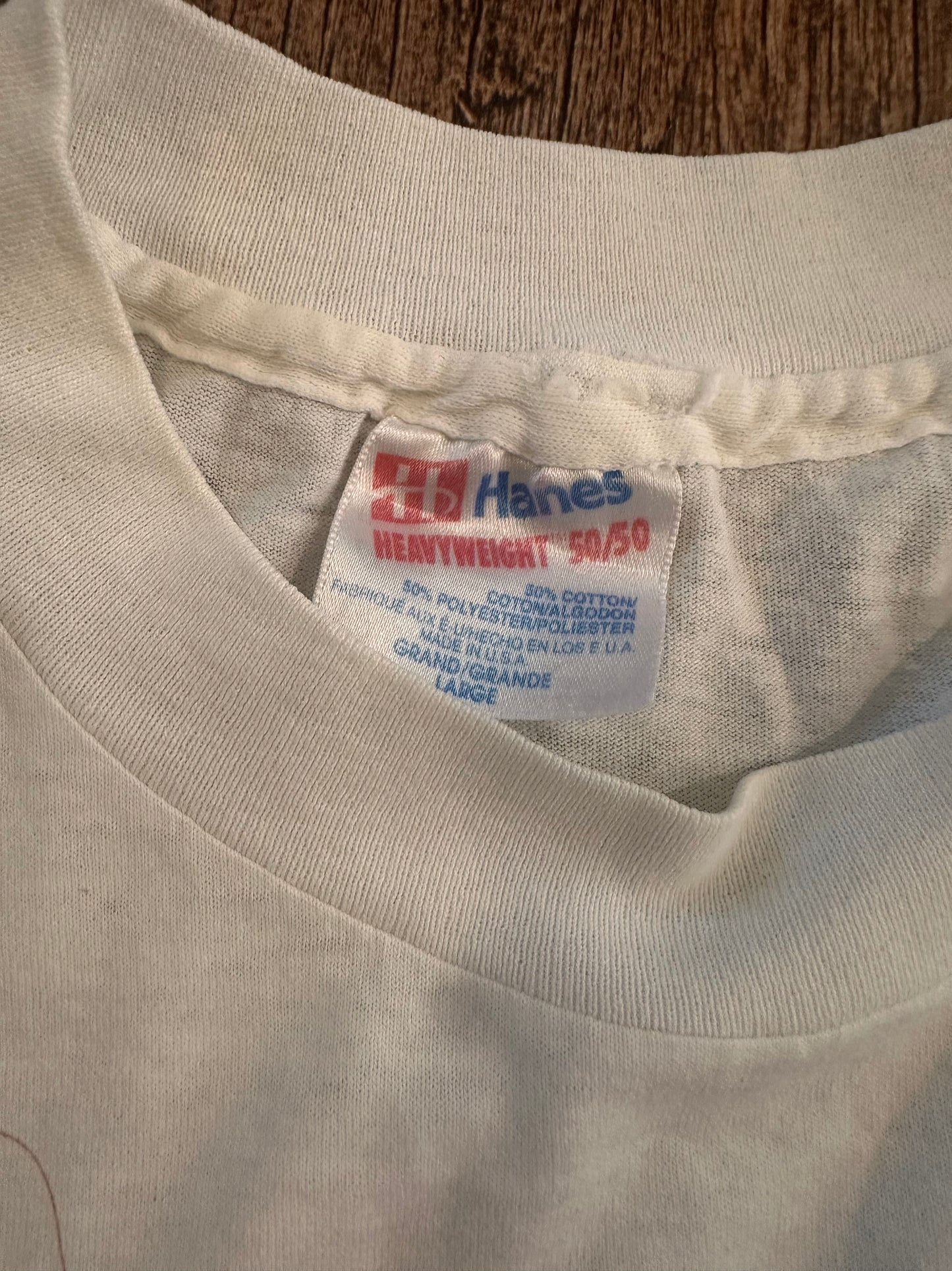 Vintage Hanes Trout Pocket T (L)