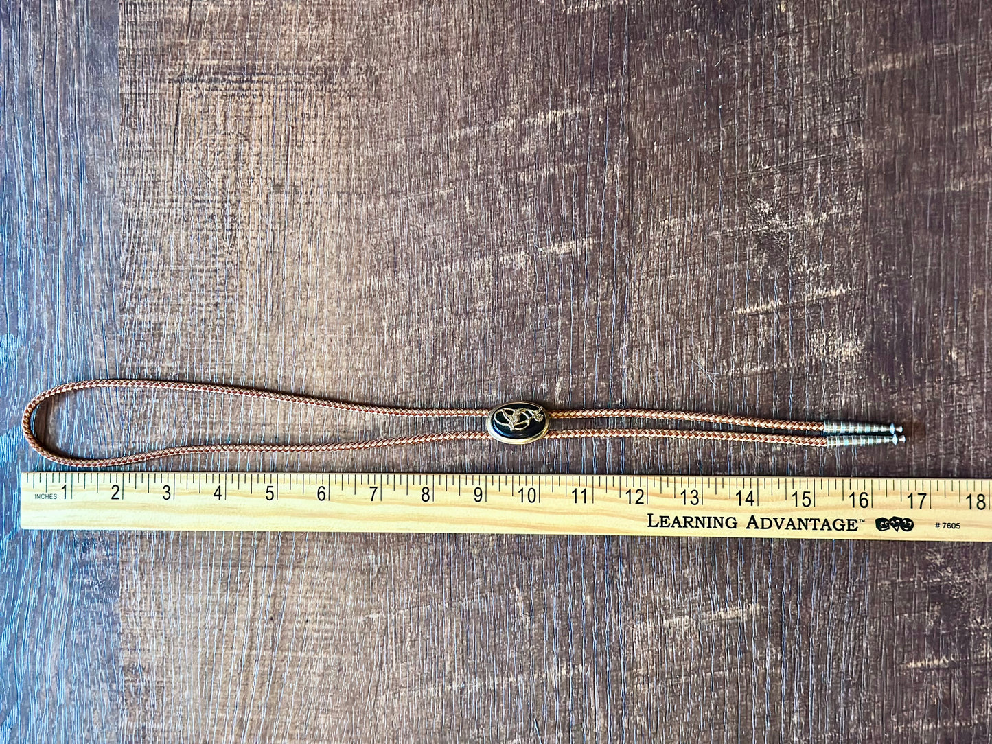 Vintage Bolo Tie - Flying Fish and Fly Reel