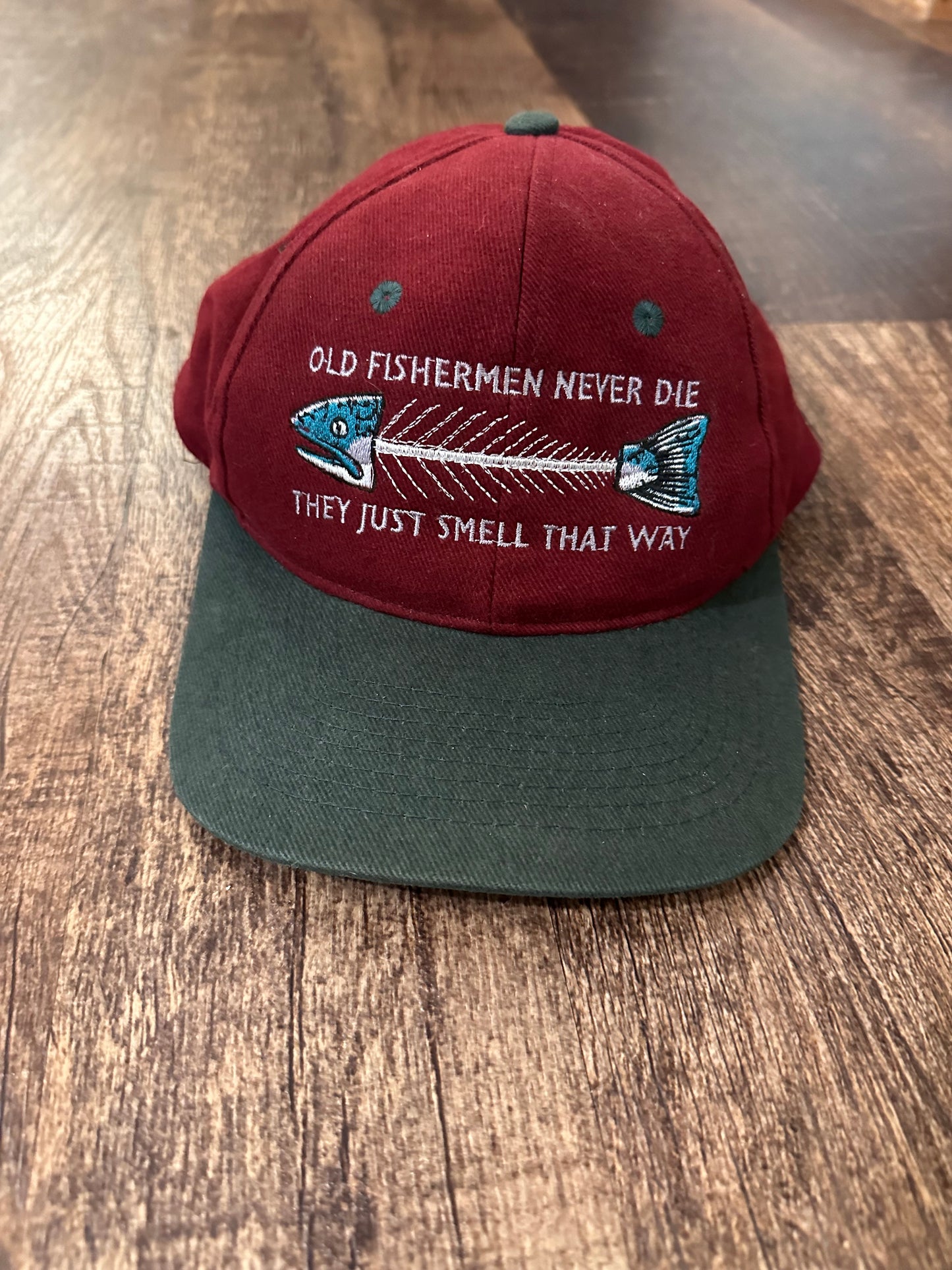 Old Fishermen Never Die SnapBack