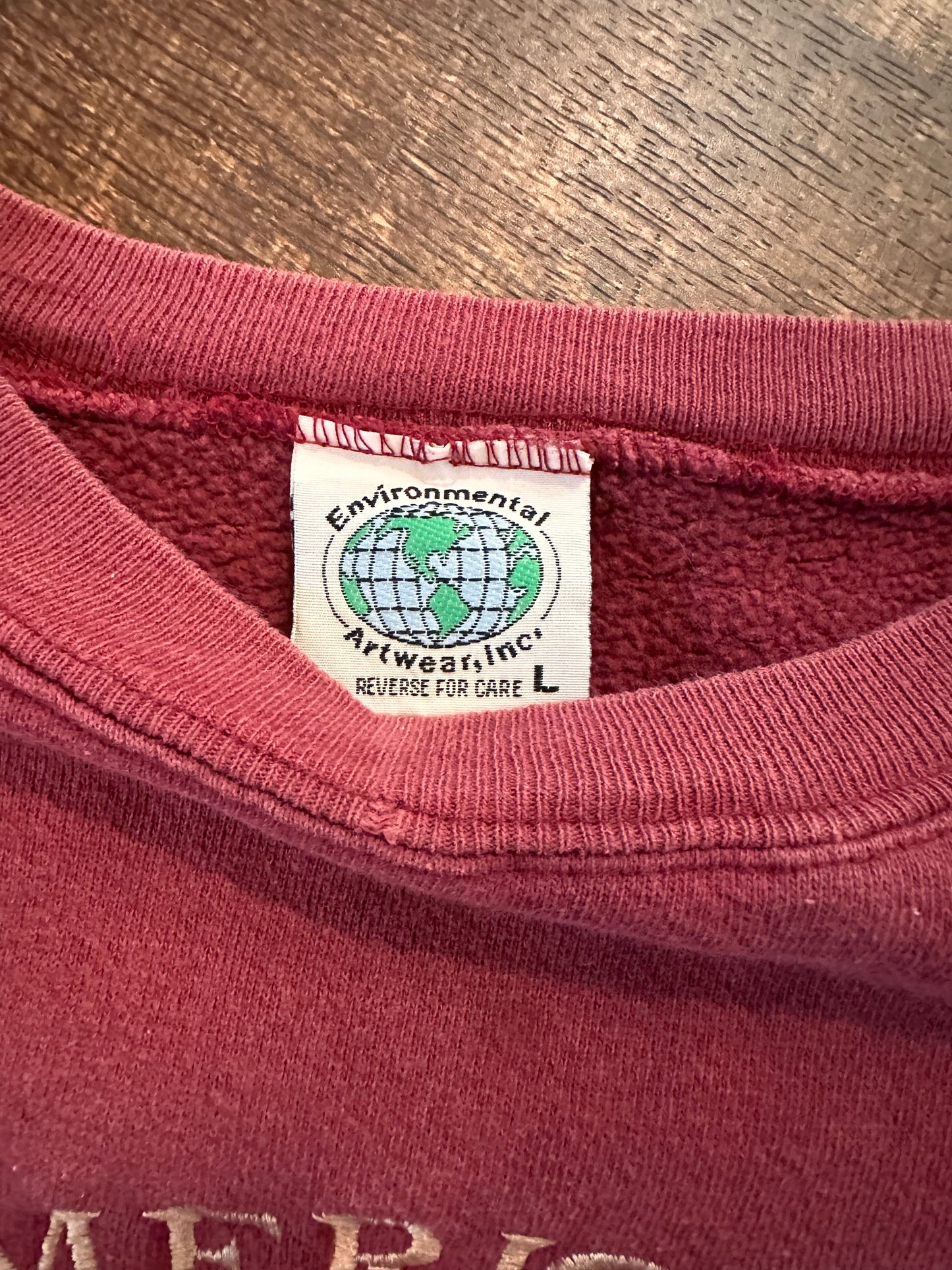 Vintage Environmental Artwear Crew (L) American Outback Tapestry