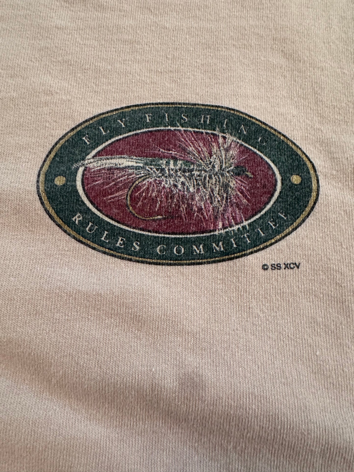 Vintage San Segal Tshirt (L) The Rules of Fly Fishing