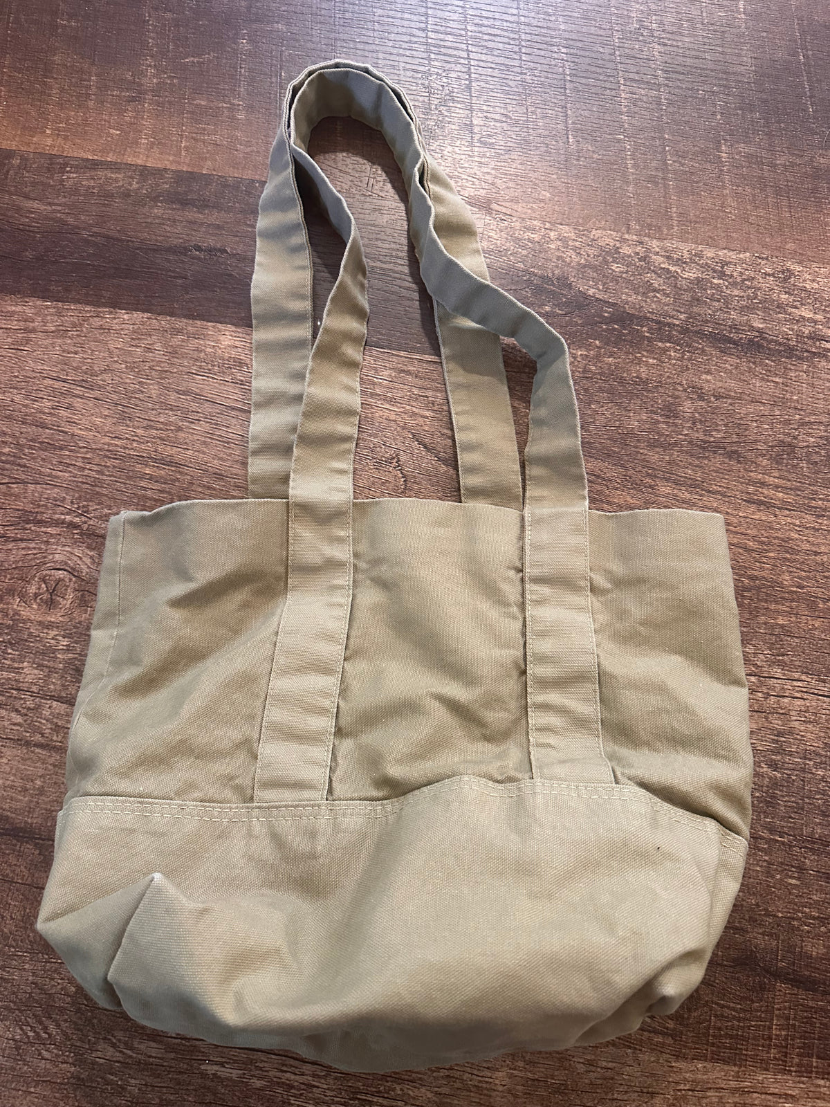 Vintage Canvas Tote Trout Bag “The Looney Lady”