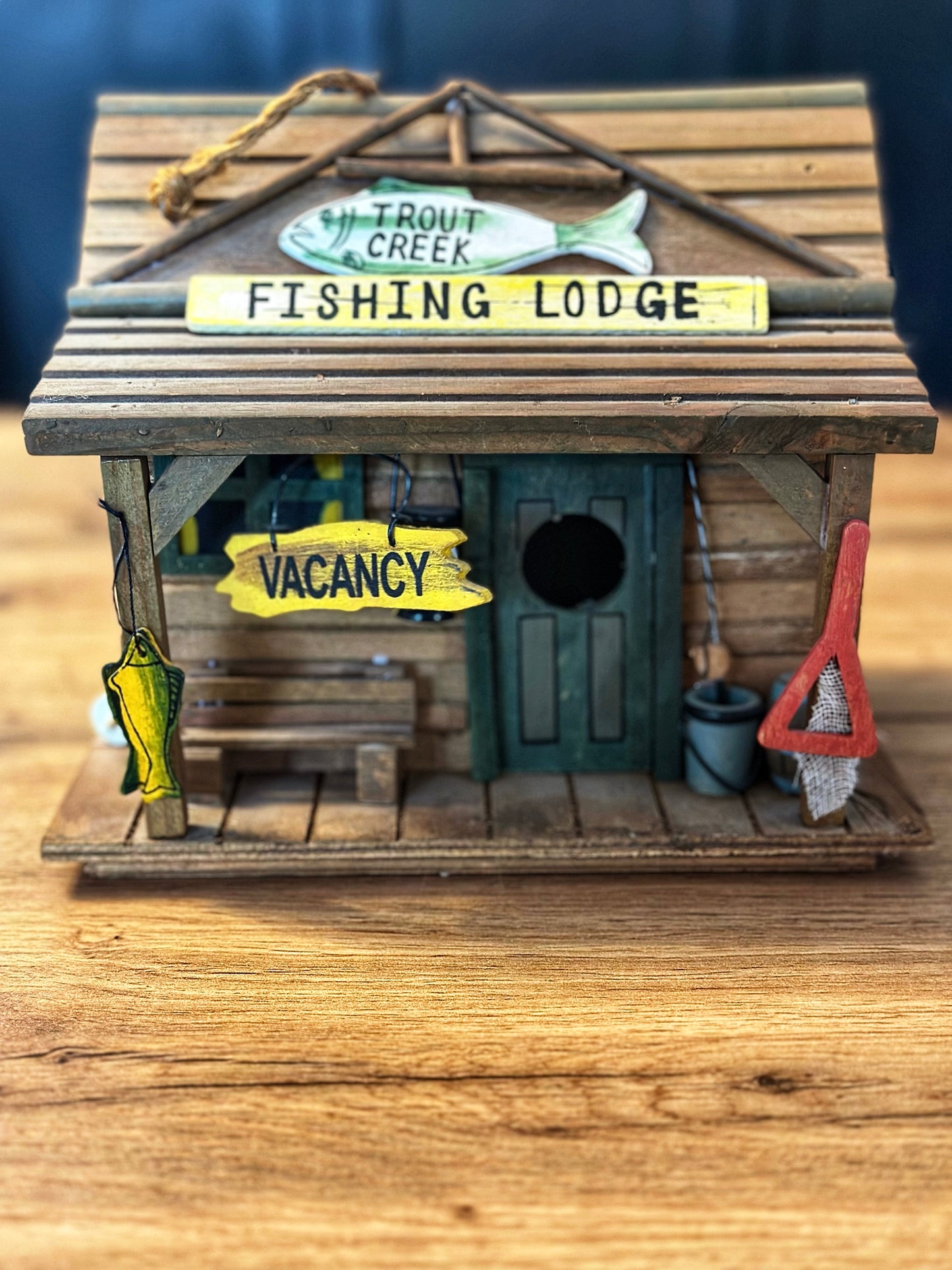 VTG Trout Creek Fishing Lodge Birdhouse