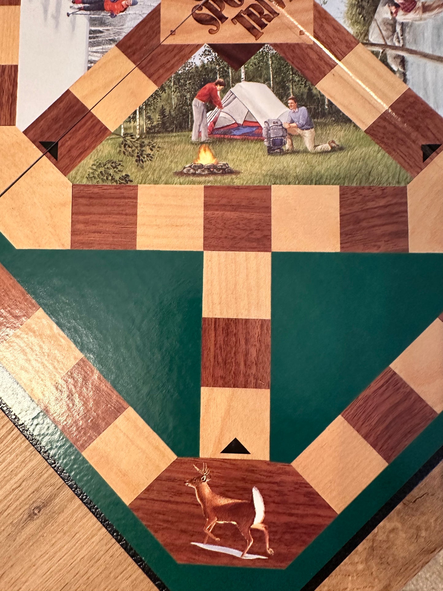 Vintage 1989 L.L. Bean Great Outdoor Sporting Trivia Board Game
