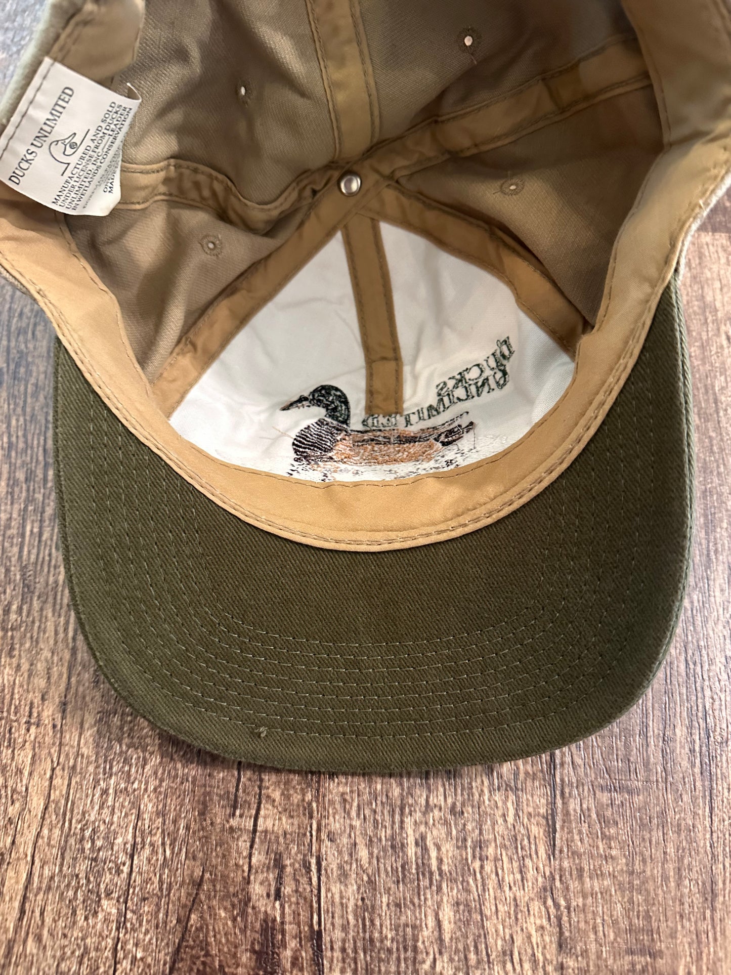 Vintage Ducks Unlimited SnapBack - Embroidered Mallard