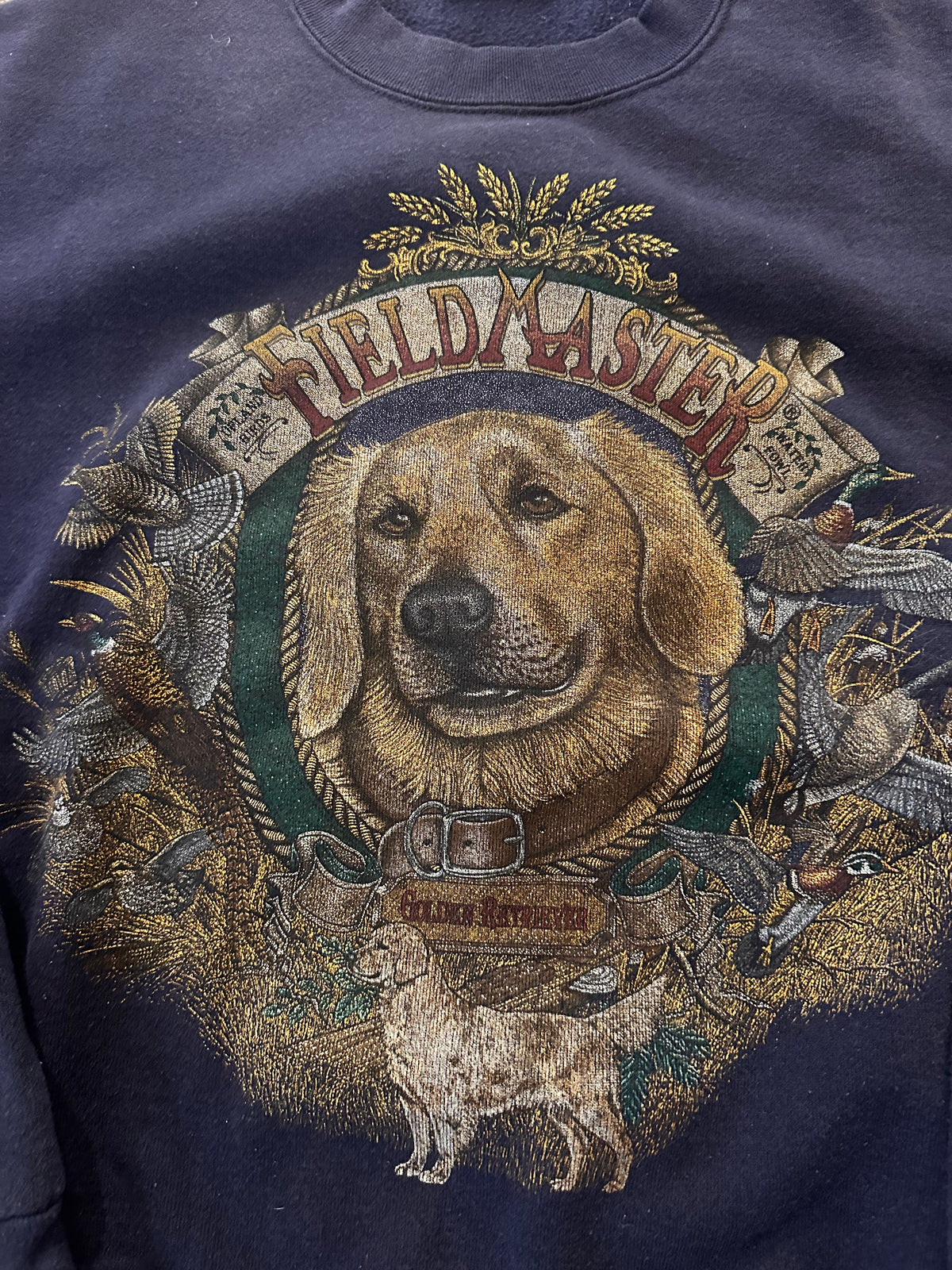 Vintage FieldMaster Crewneck (XXL) Golden