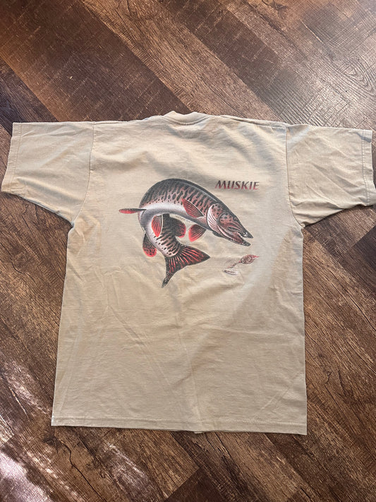 Vintage FOTL Tshirt (L) Muskie