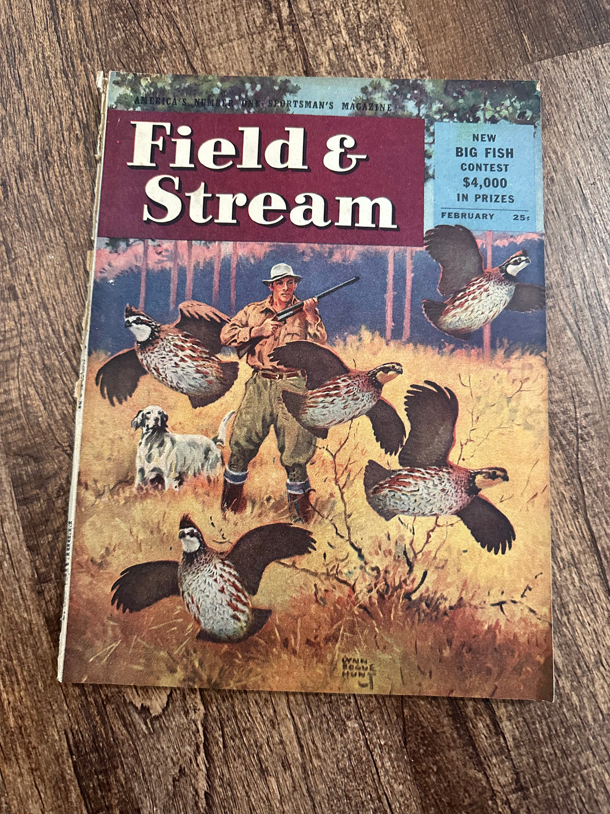 Vintage Field & Stream Magazine Issue February 1947