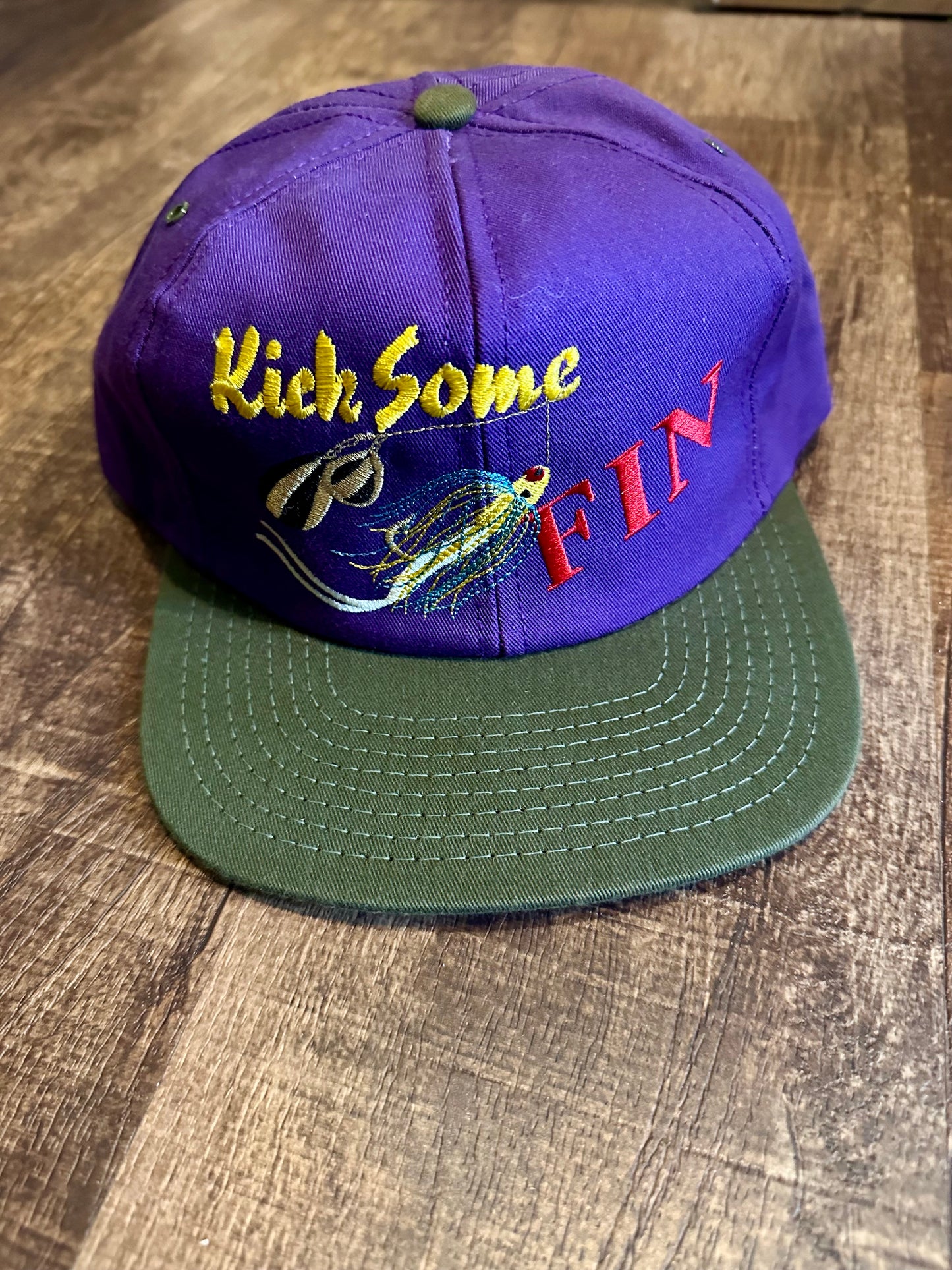 Vintage 90s Kick Some Fin SnapBack