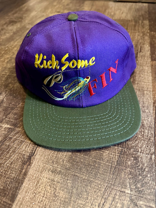 Vintage 90s Kick Some Fin SnapBack
