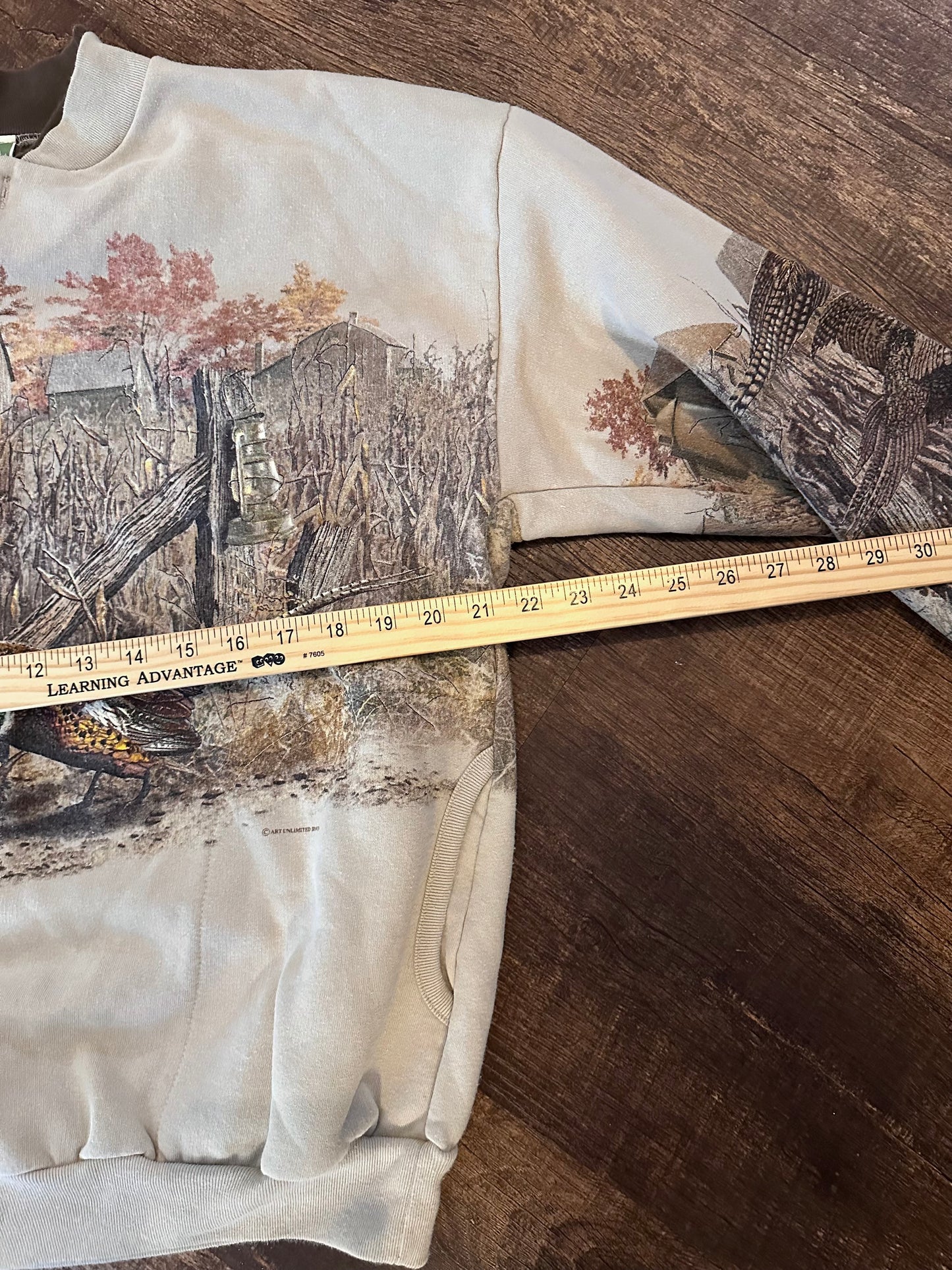 Vintage Art Unlimited Pheasant Sweatshirt (L)