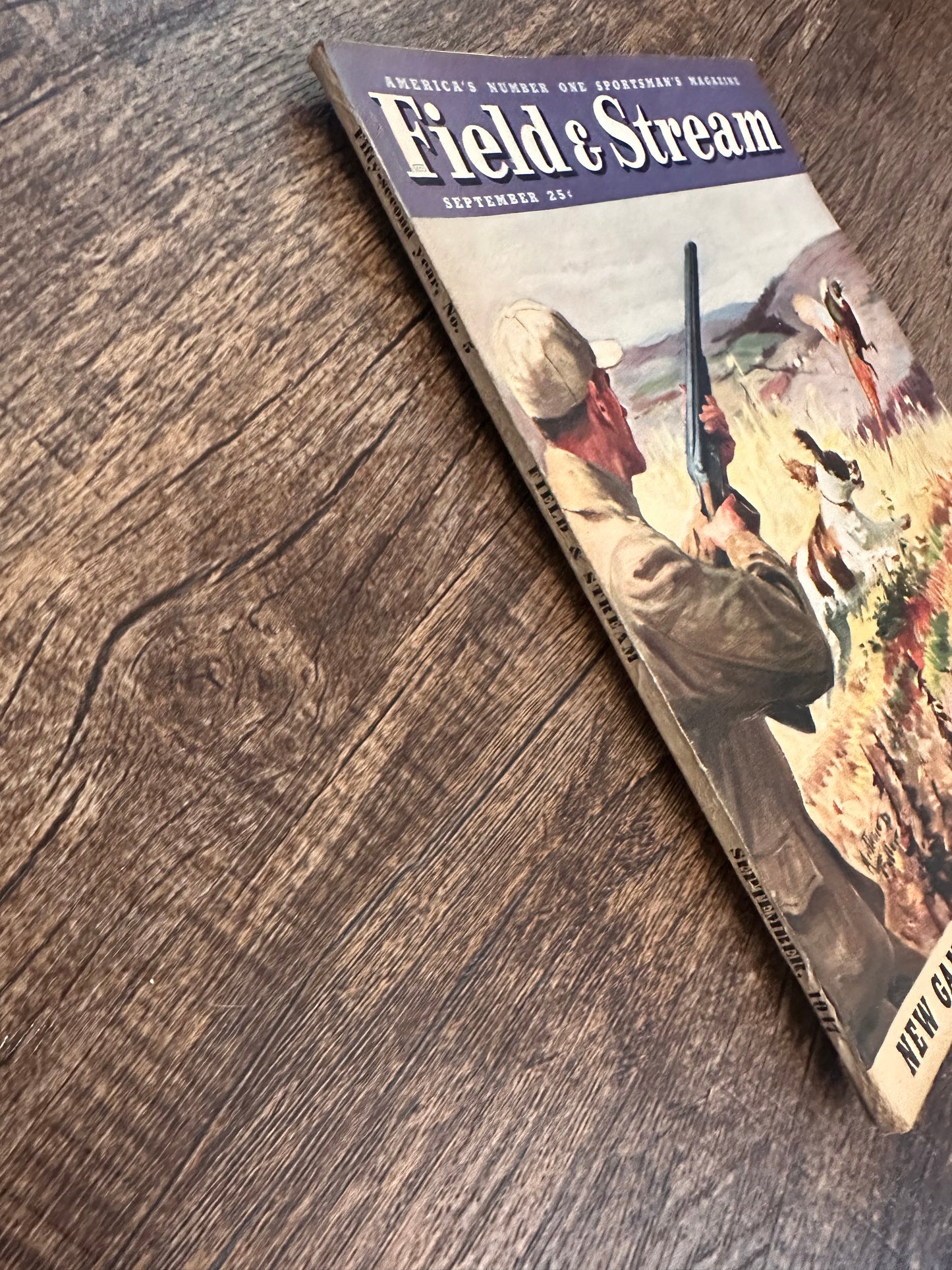 Vintage Field & Stream Magazine - September 1947