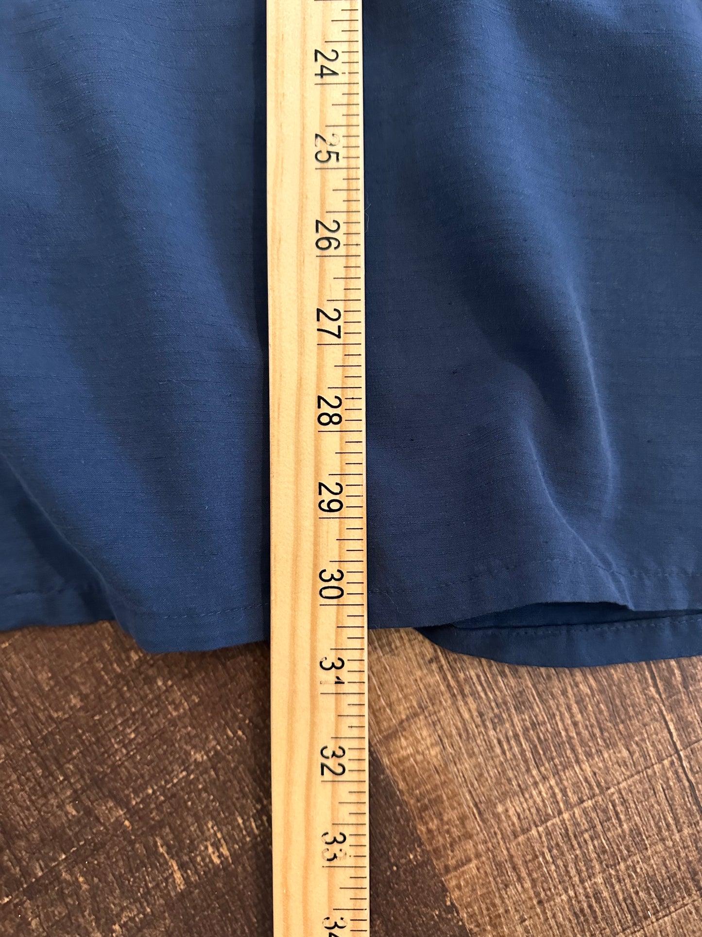 Bamboo Cay Button Down T (XL) “Captains Flight” - Navy