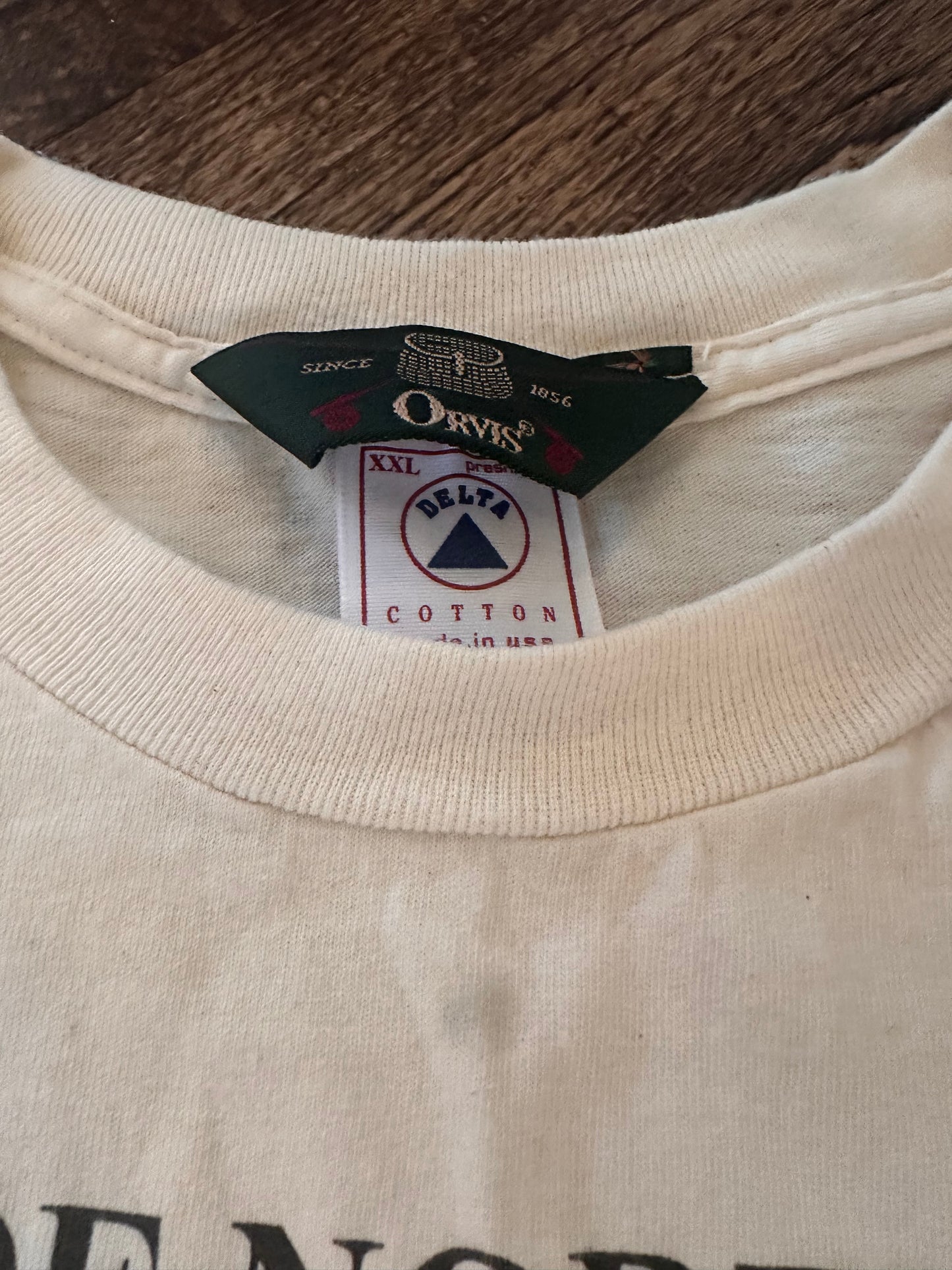 Vintage Orvis Tshirt (XXL) Trout of North America