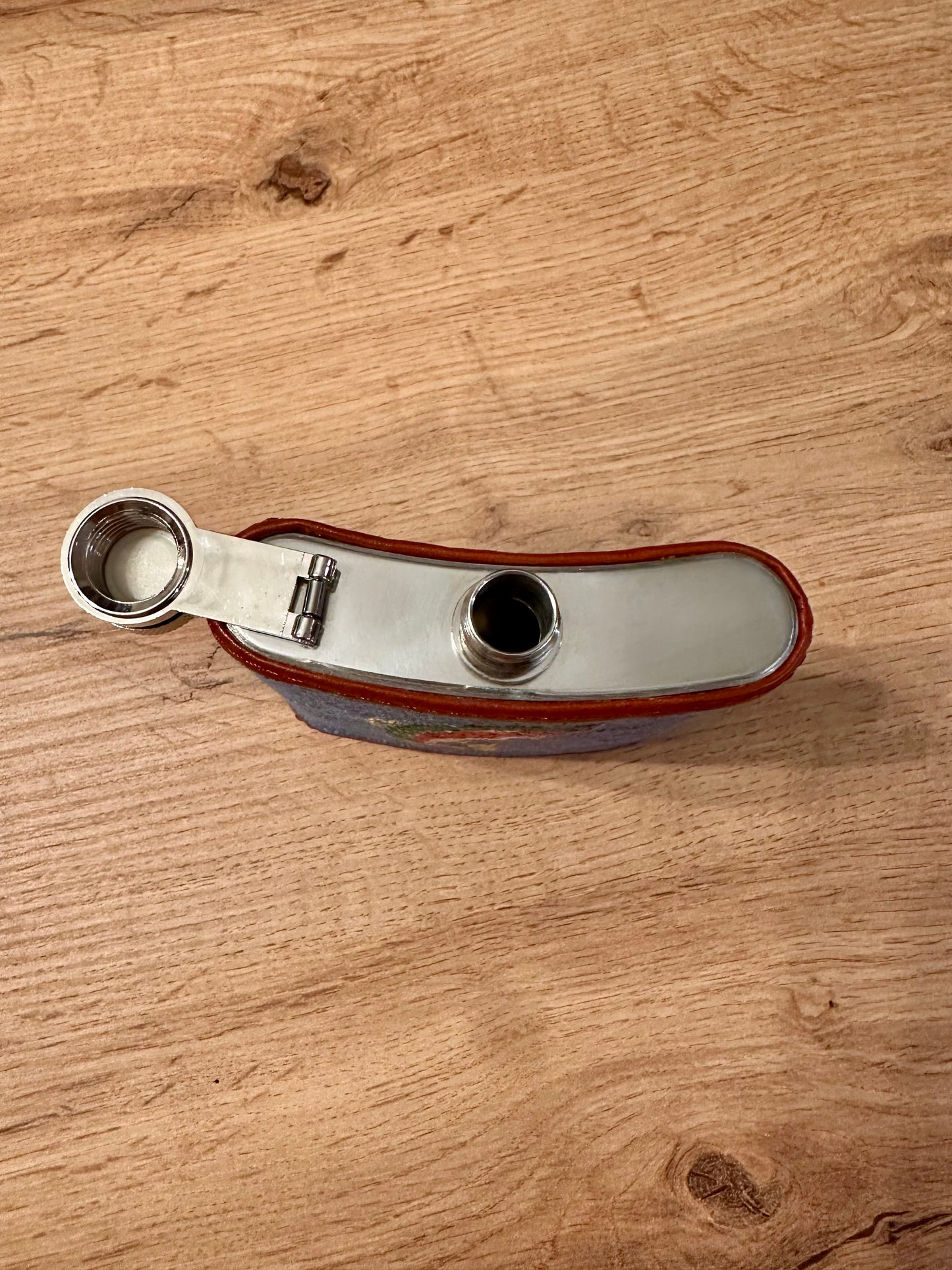 Smathers and Branson 6oz Needlepoint Flask - Trout & Fly