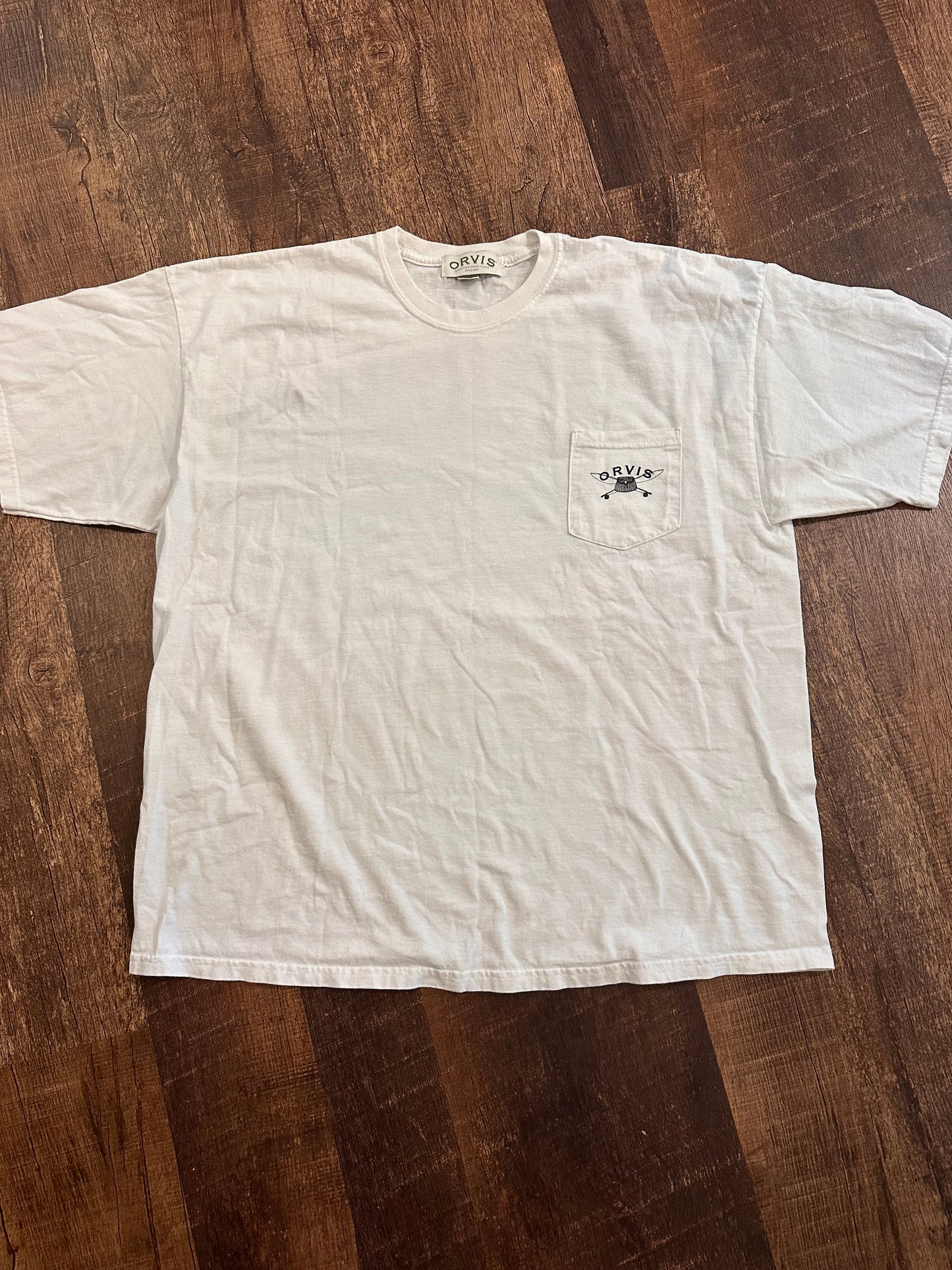 Vintage Orvis Tshirt (XXL) Madison River - White